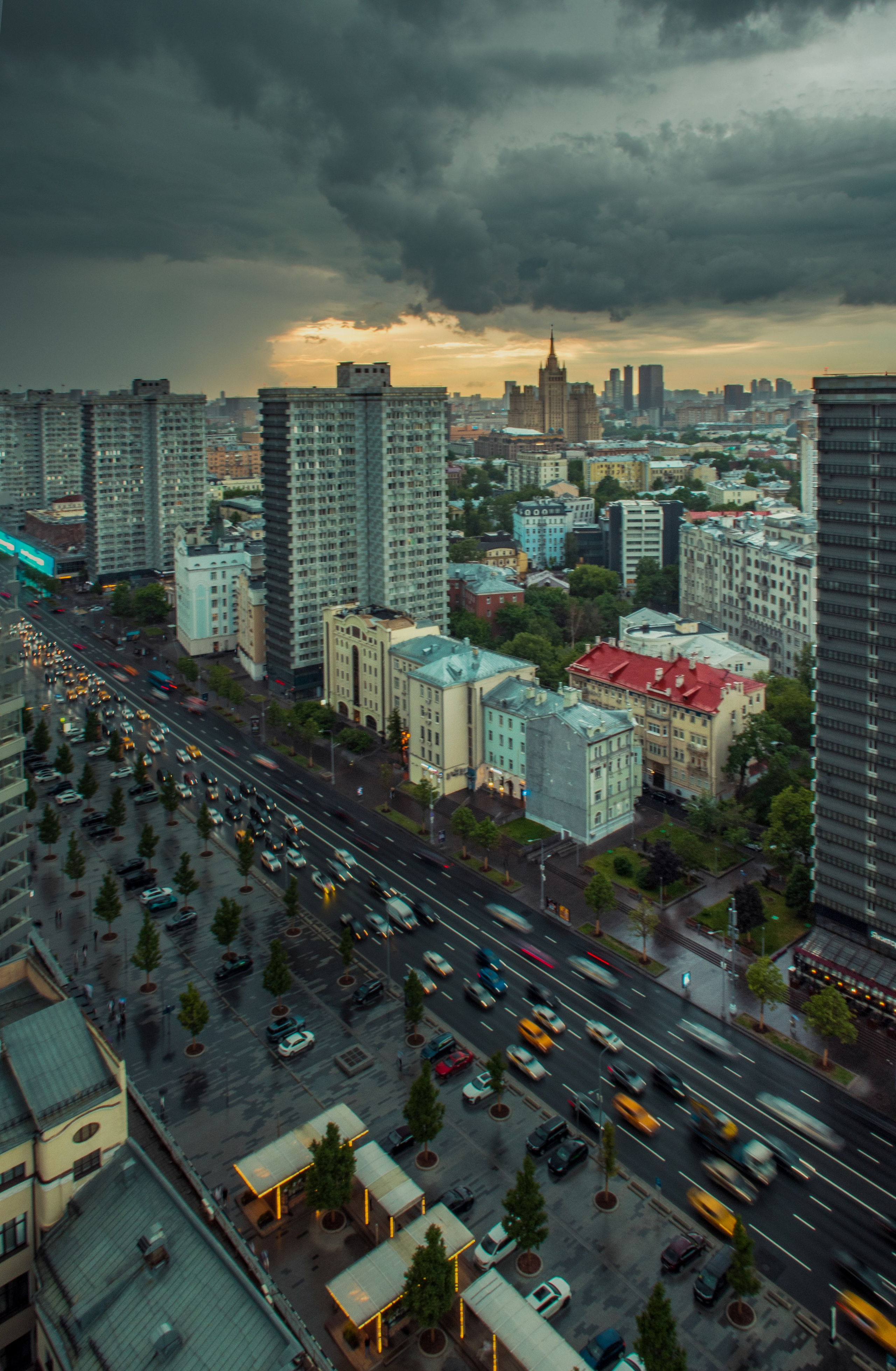 Cityscape (architecture). Reportage, architectural, fine art photographer Lena Melnikova in Moscow