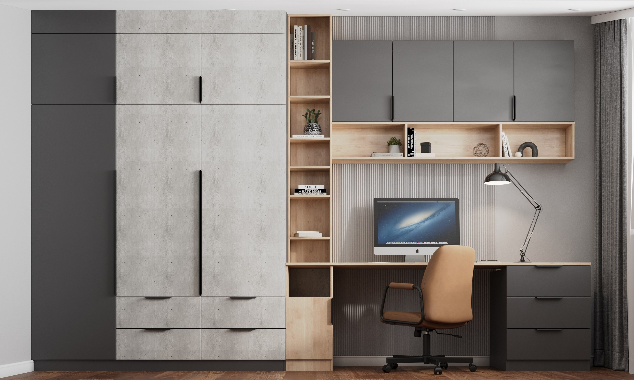 Проект квартиры в Хрустальном парке. 3D-дизайнер Кристина Пуляевская