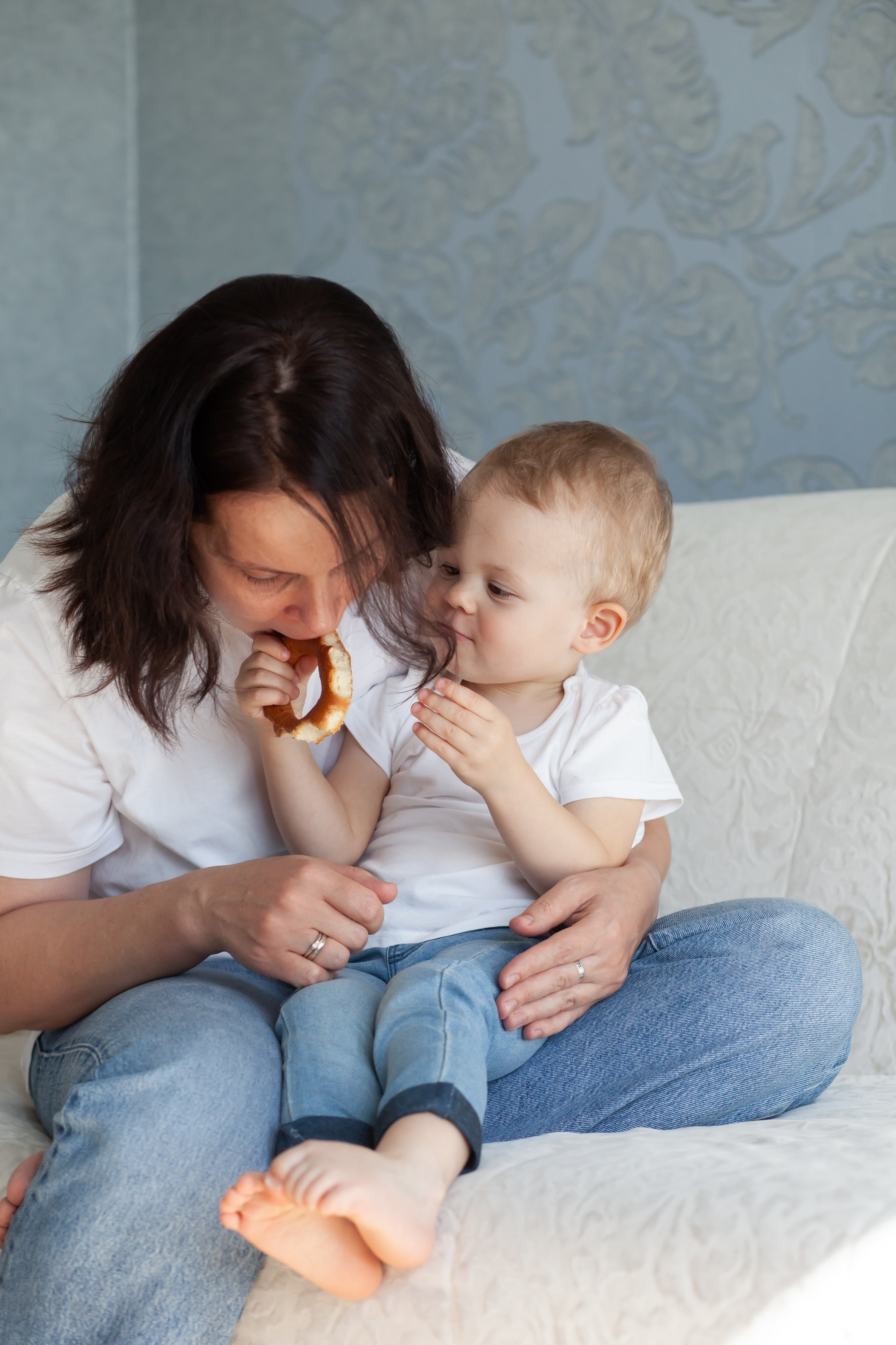 Домашняя съемка с детьми. Фотографы в Москве Светлана Устинова и Сергей Грачев
