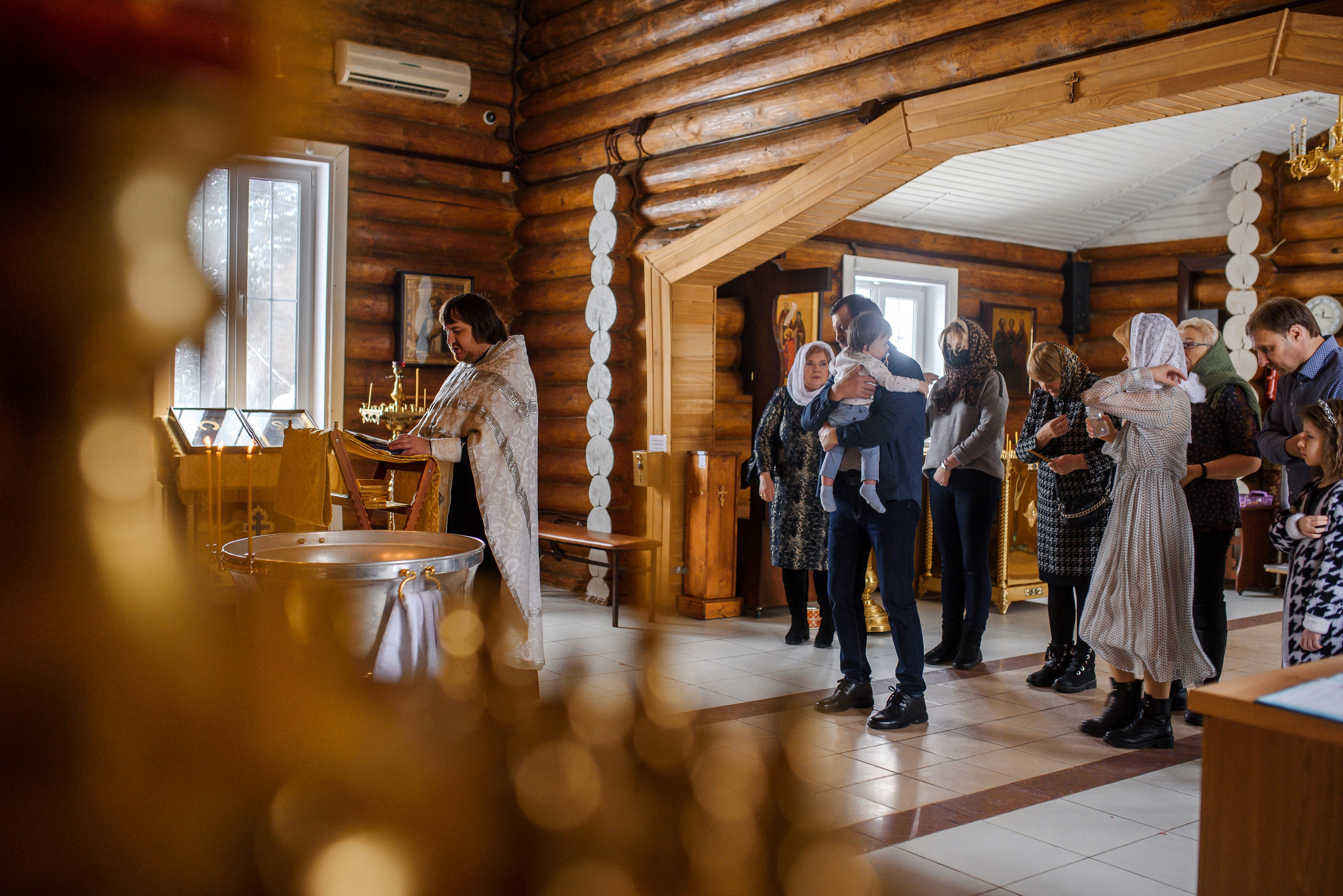 Крещение Севы. Храм во имя святого благоверного князя Дмитрия Донского (ГПЗ). Свадебный и семейный Фотограф в Пензе Татьяна Лапоногова