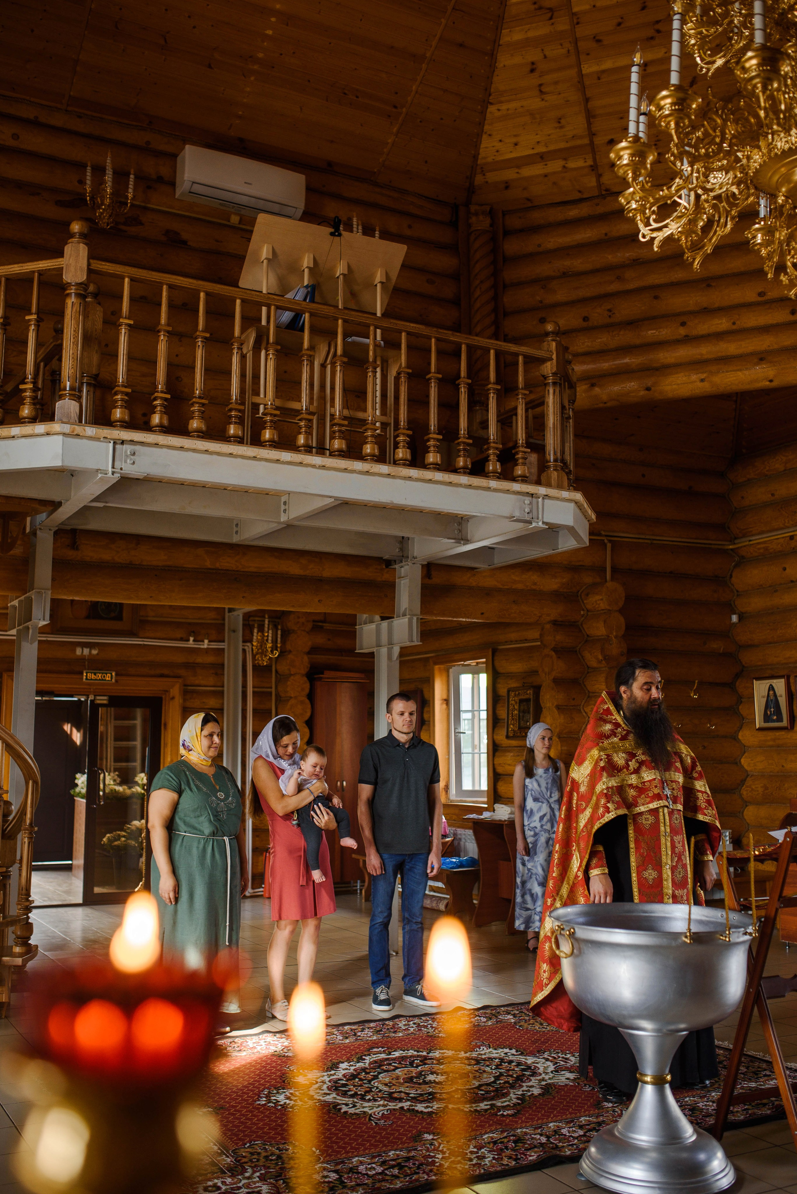 Крещение Олега. Храм святых мучеников Адриана и Наталии (дальнее Арбеково). Свадебный и семейный Фотограф в Пензе Татьяна Лапоногова