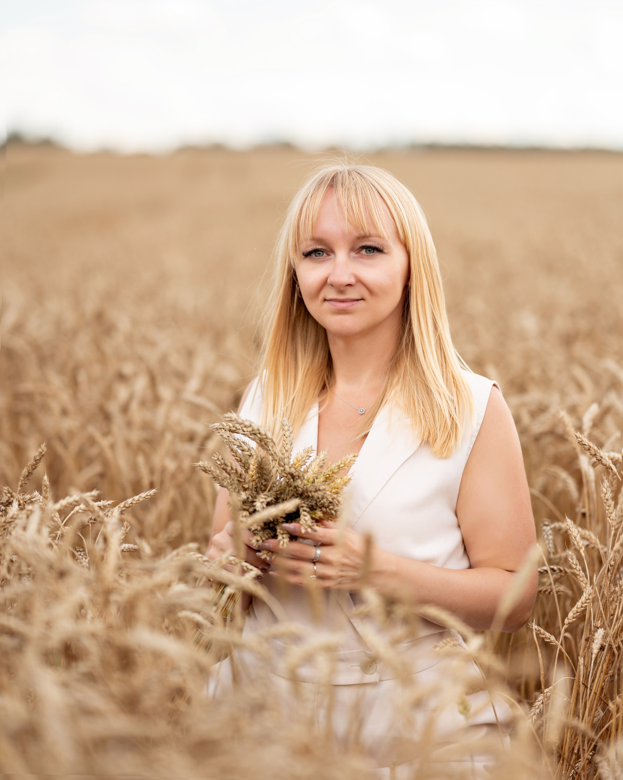 Пшеничное поле. Детский и семейный фотограф г. Москва Оксана Катаджи
