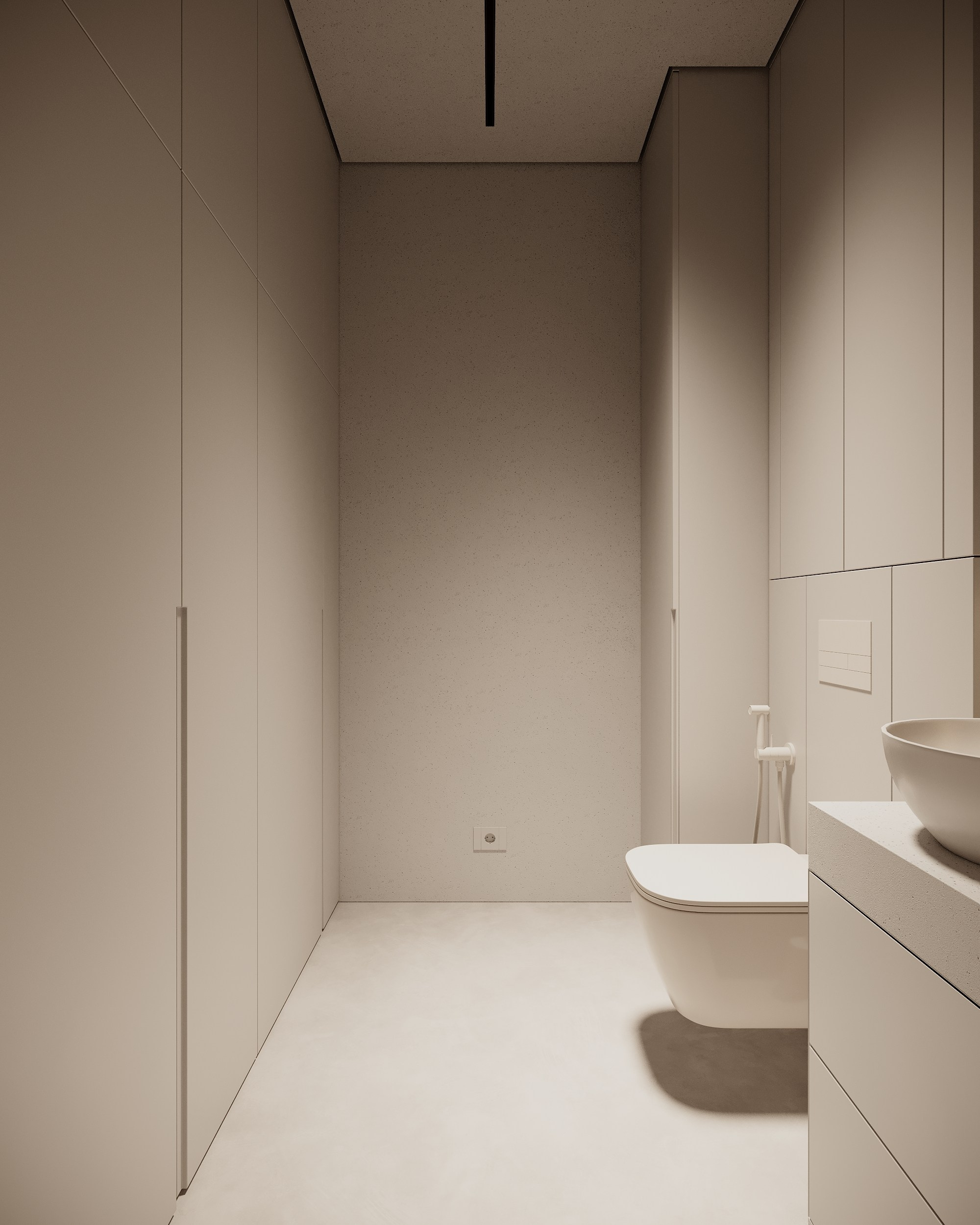 Монохромный интерьер просторной квартиры в Москве. Дизайн интерьера Санкт-Петербург | Москва | Калининград