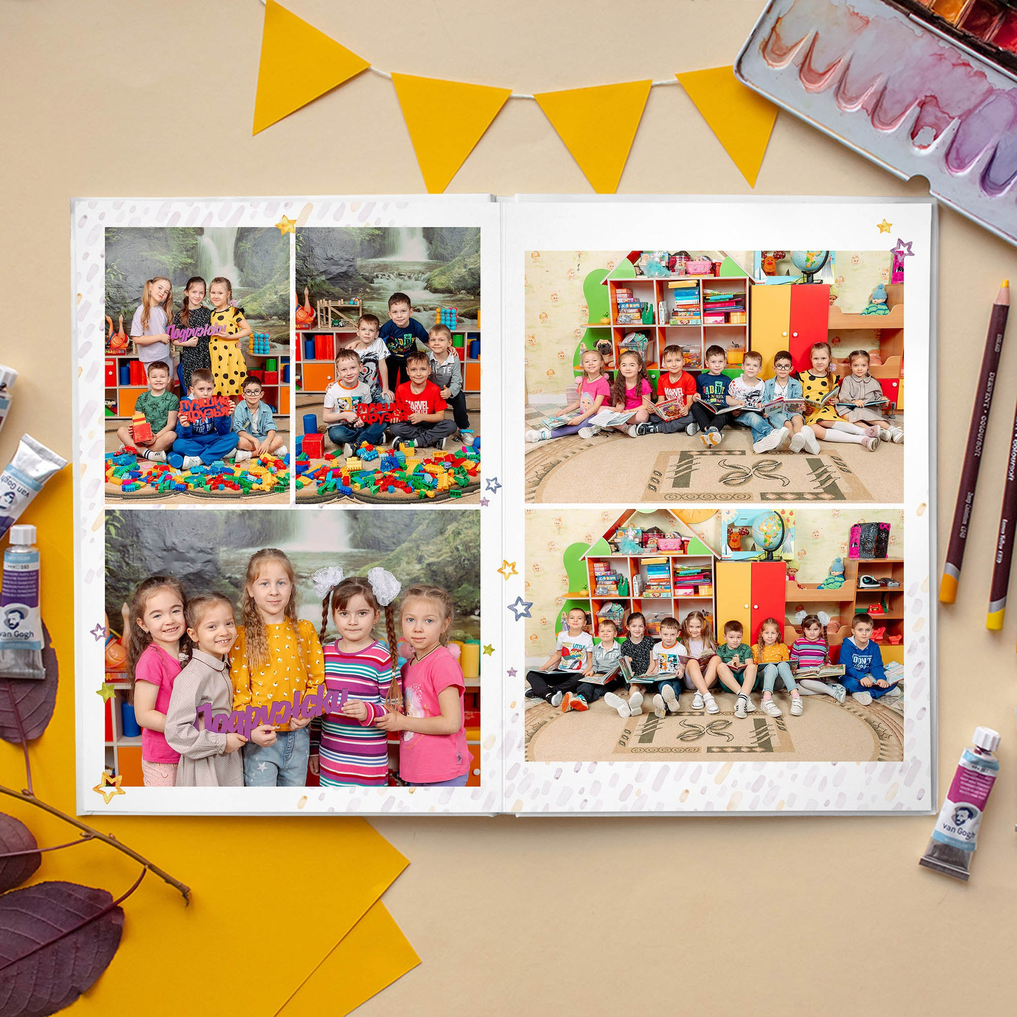 Выпускной альбом S для детского сада. REPEYBOOK | Выпускные альбомы для детского сада и класса