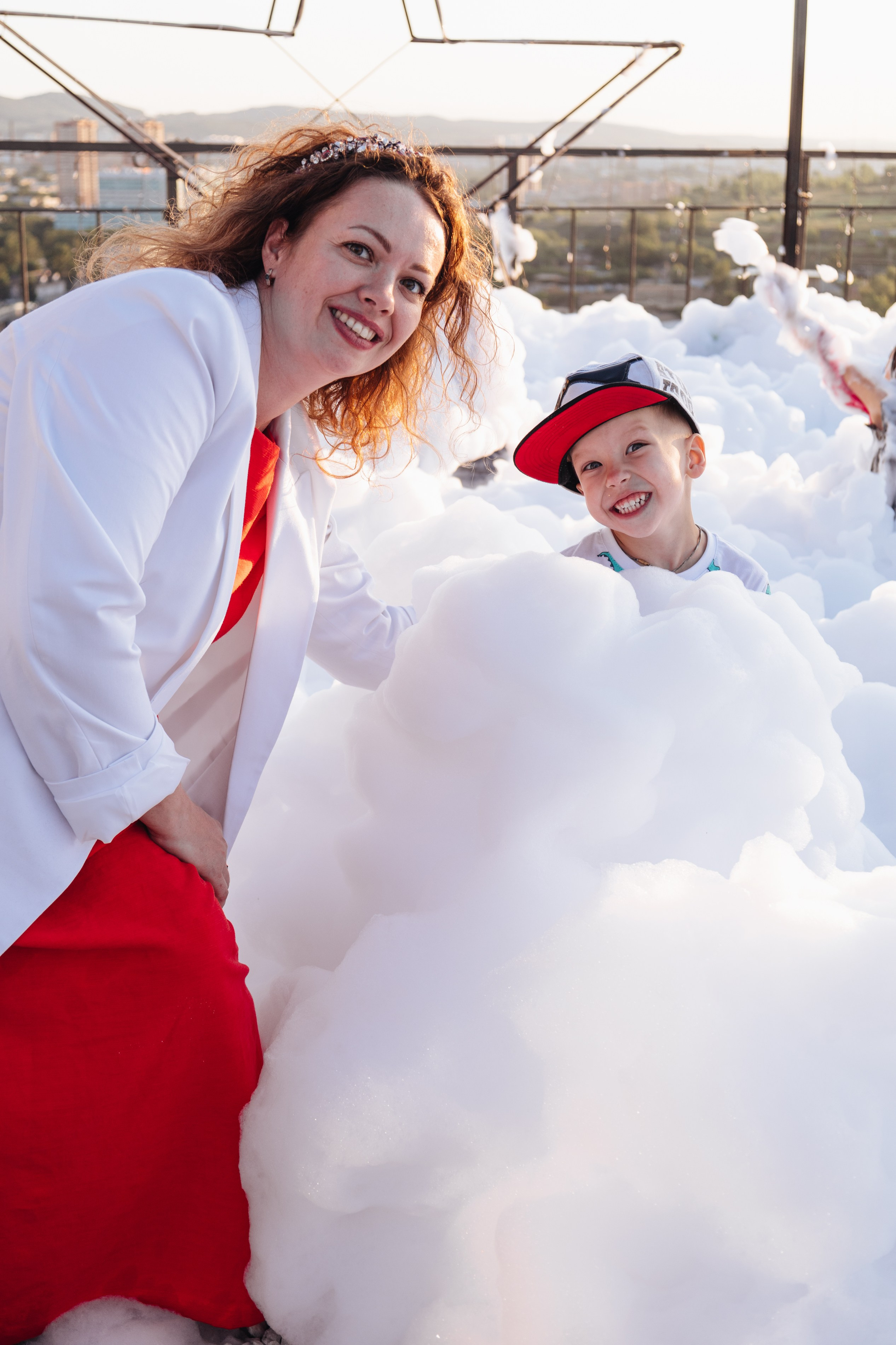 На крыше. Красноярск. День рождения Леи. Фотограф Ирина Колесникова