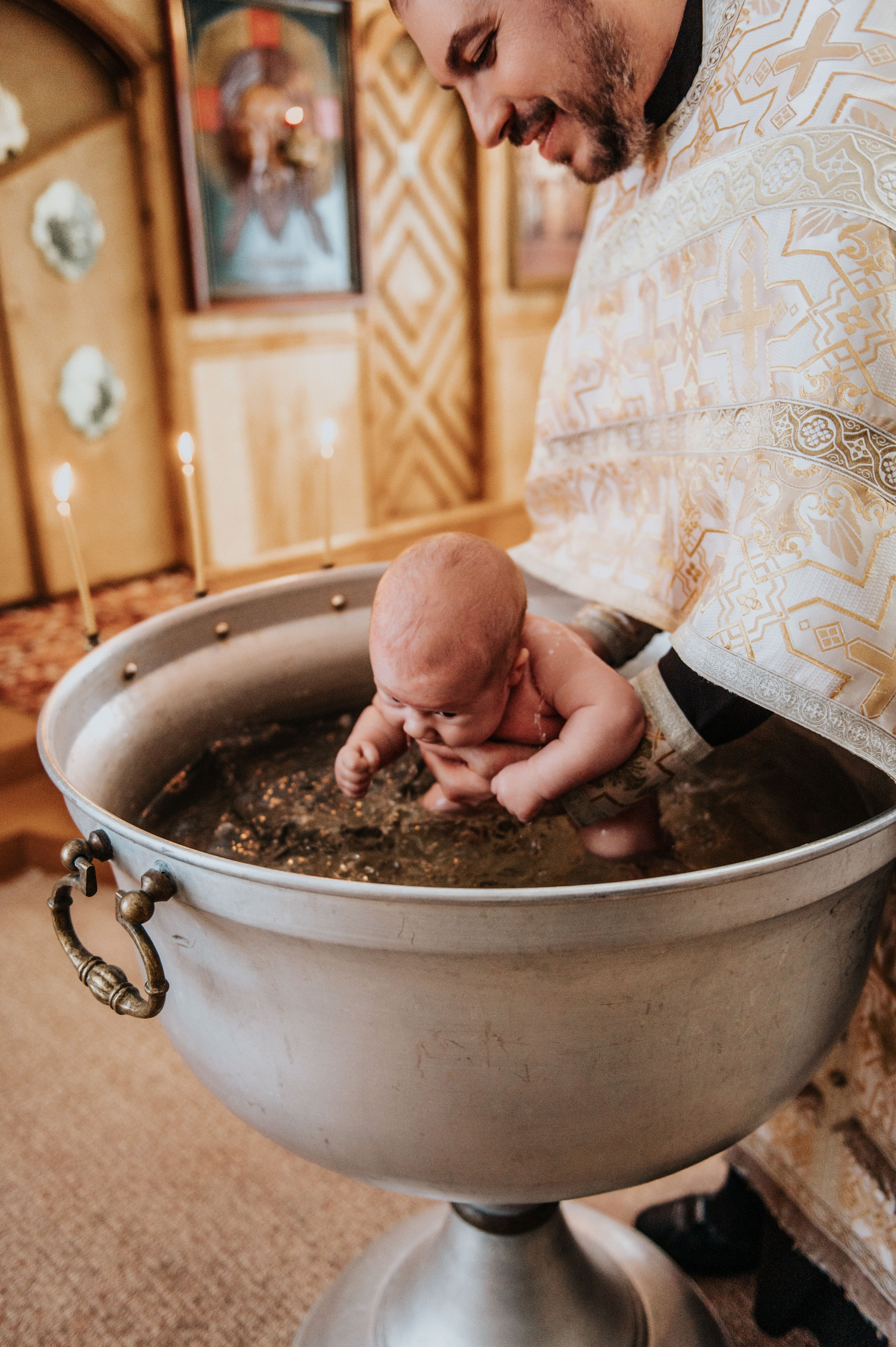 Таинство крещения Мирославы. Фотограф в Сургуте Светлана Гибадуллина