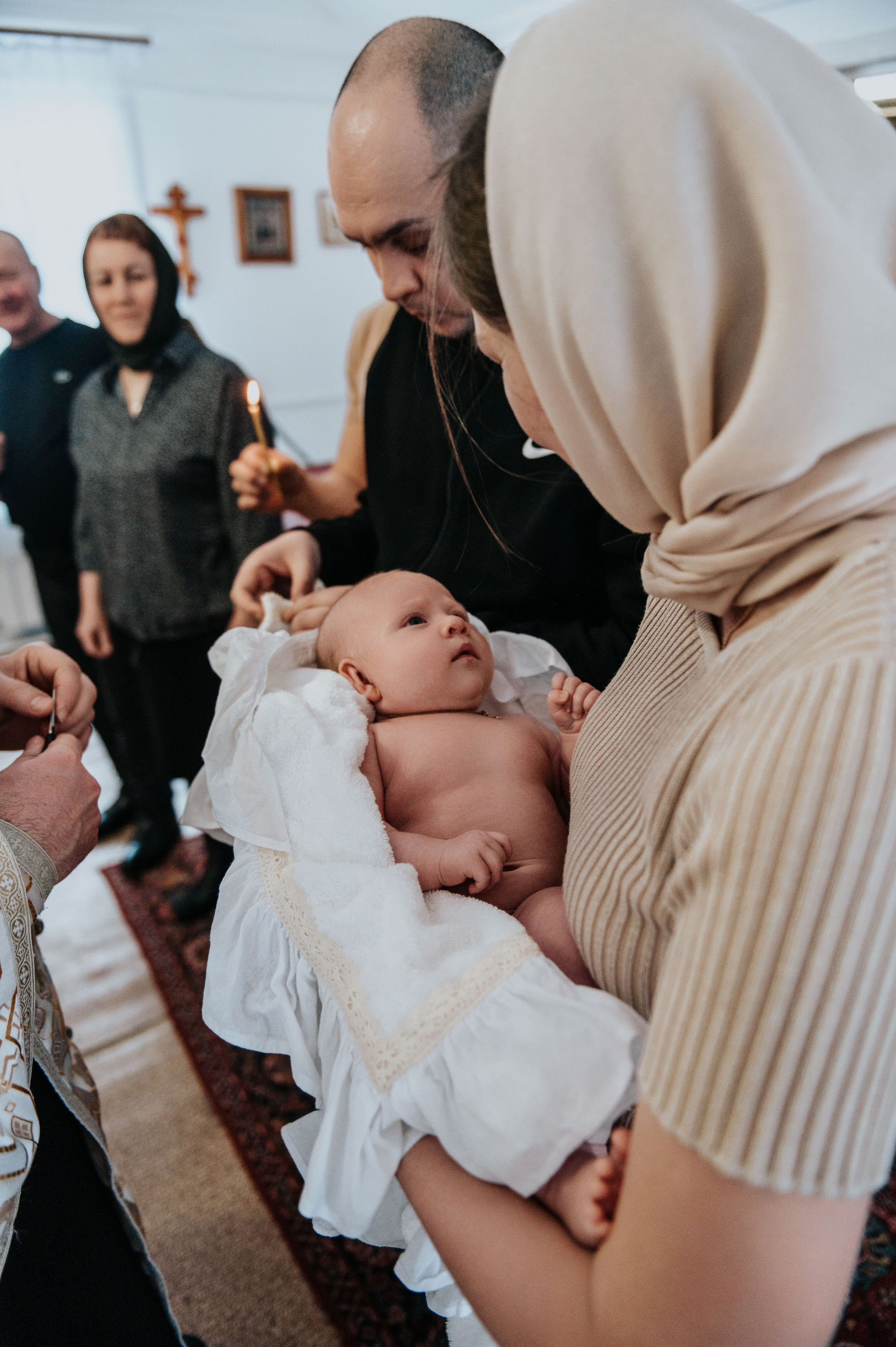 Таинство крещения Мирославы. Фотограф в Сургуте Светлана Гибадуллина