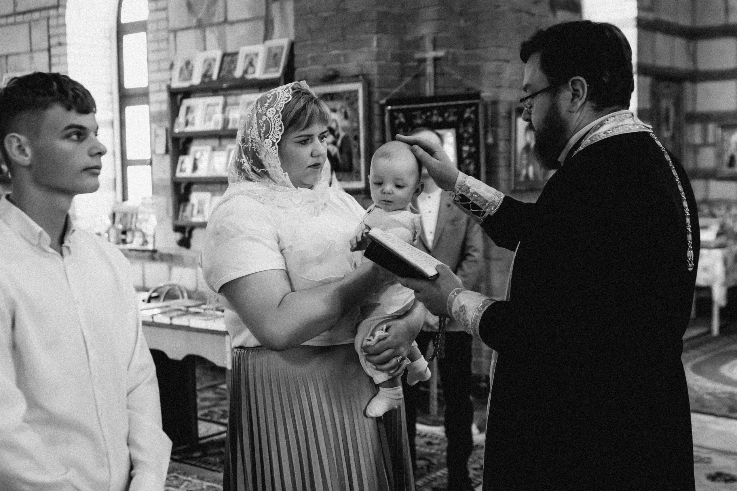 Крещение Максима. Семейный фотограф Минск Усова Ольга