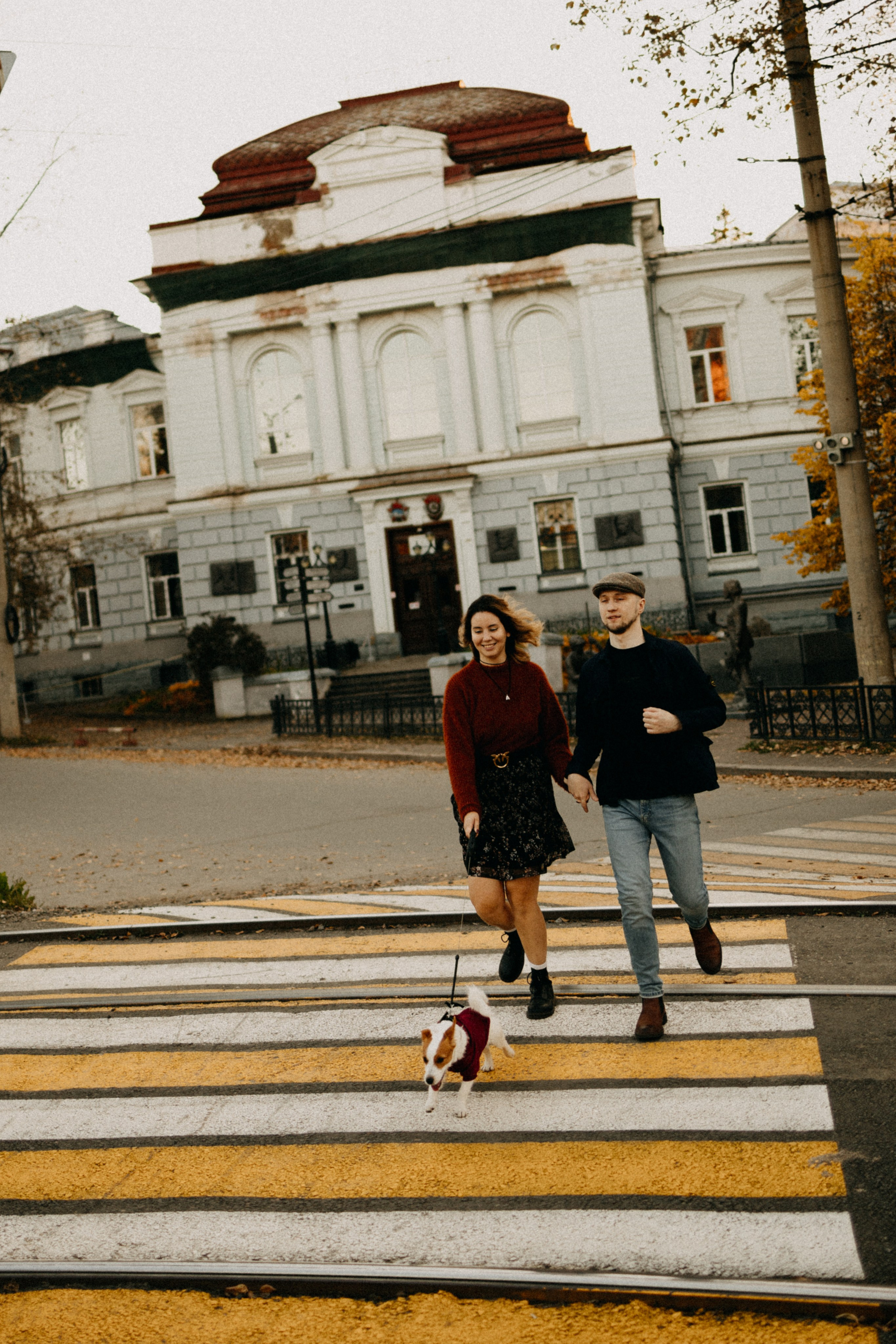 Прогулка втроём. Фотограф Настя Леонова