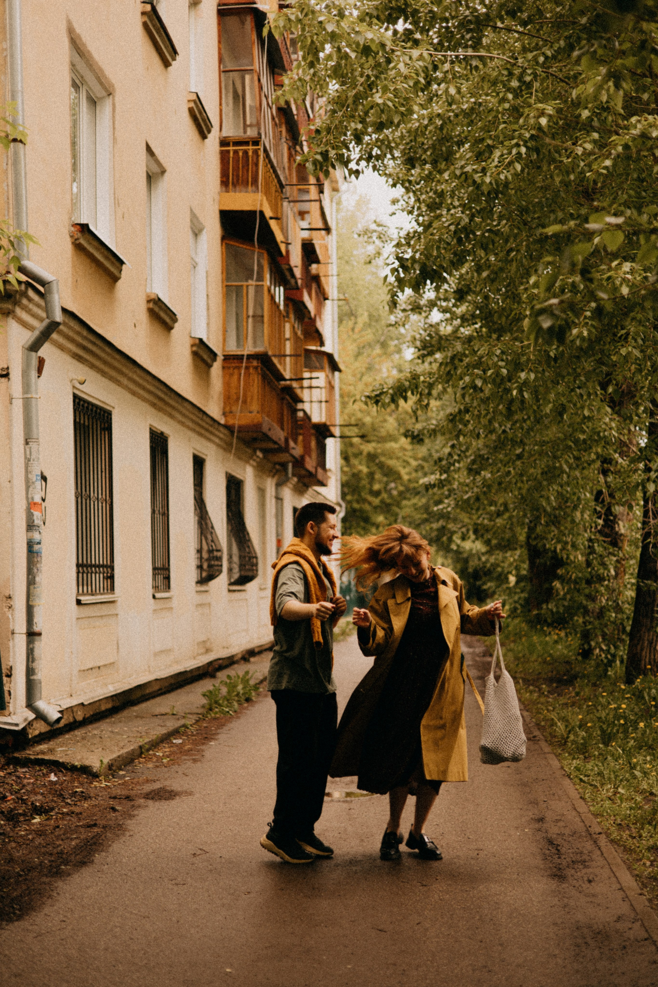 В дождь. Фотограф Настя Леонова