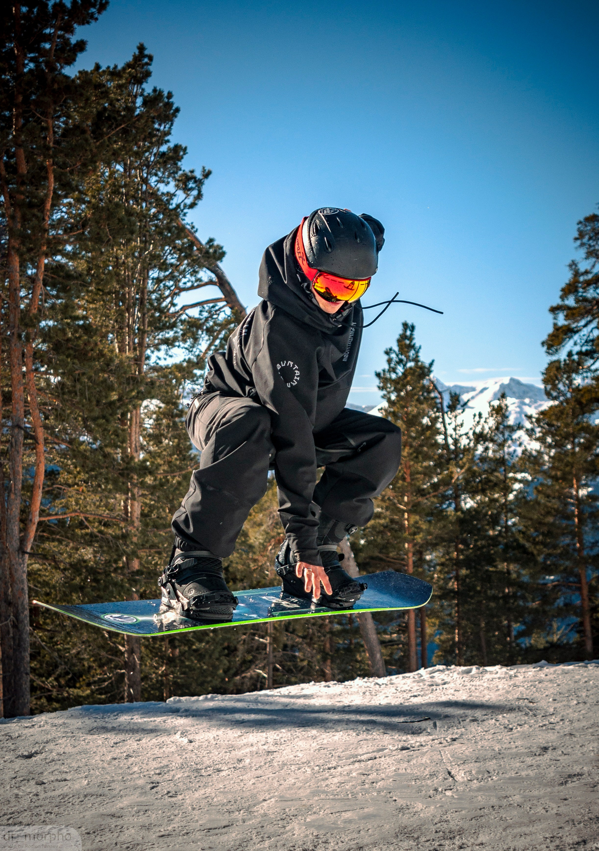 Фото человека в Архызе