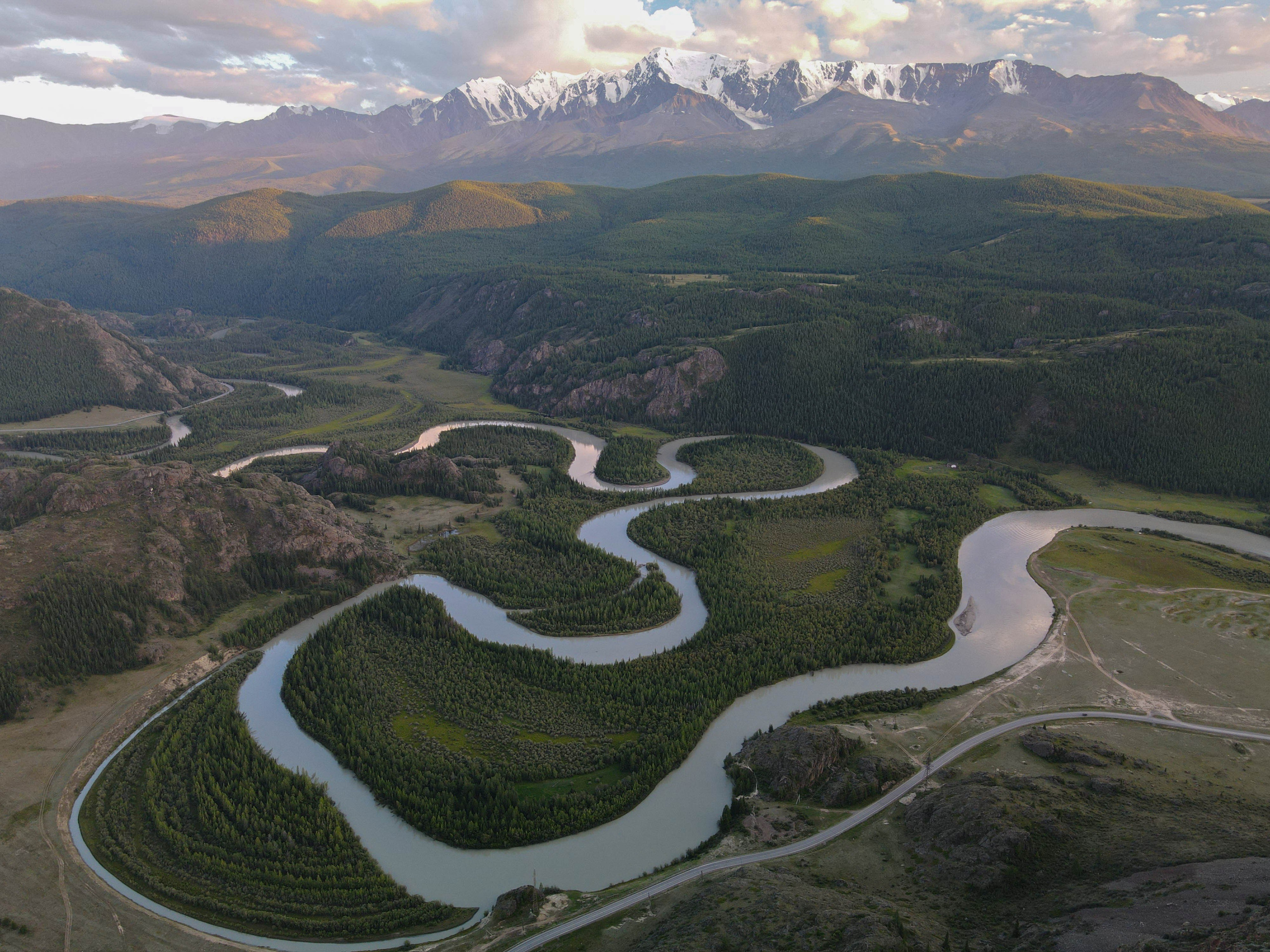 Чуйские меандры, Пейзаж, Артем Федоров, Новосибирск