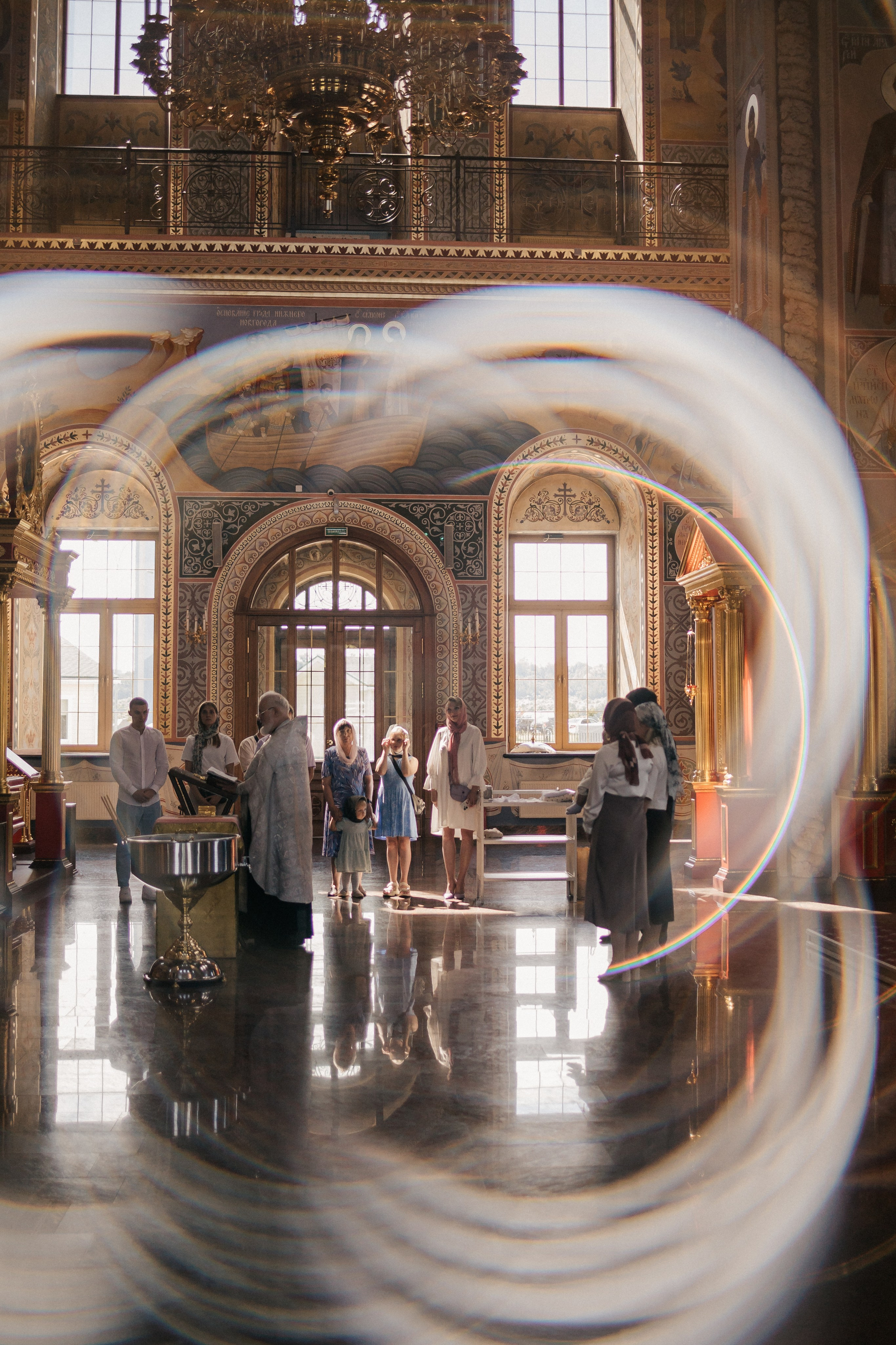 Крещение в Соборе в честь князя Георгия Всеволодовича. Фотограф Нижний Новгород