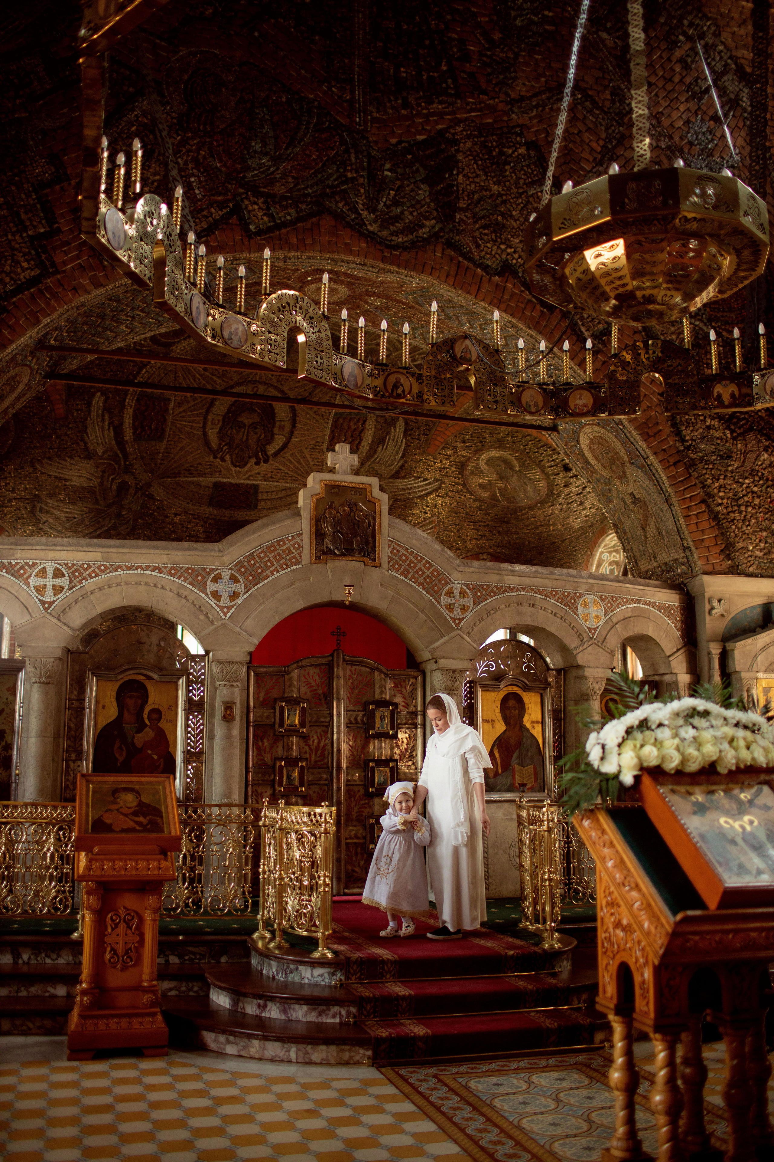 Таинство Крещения. Семейный фотограф в Москве