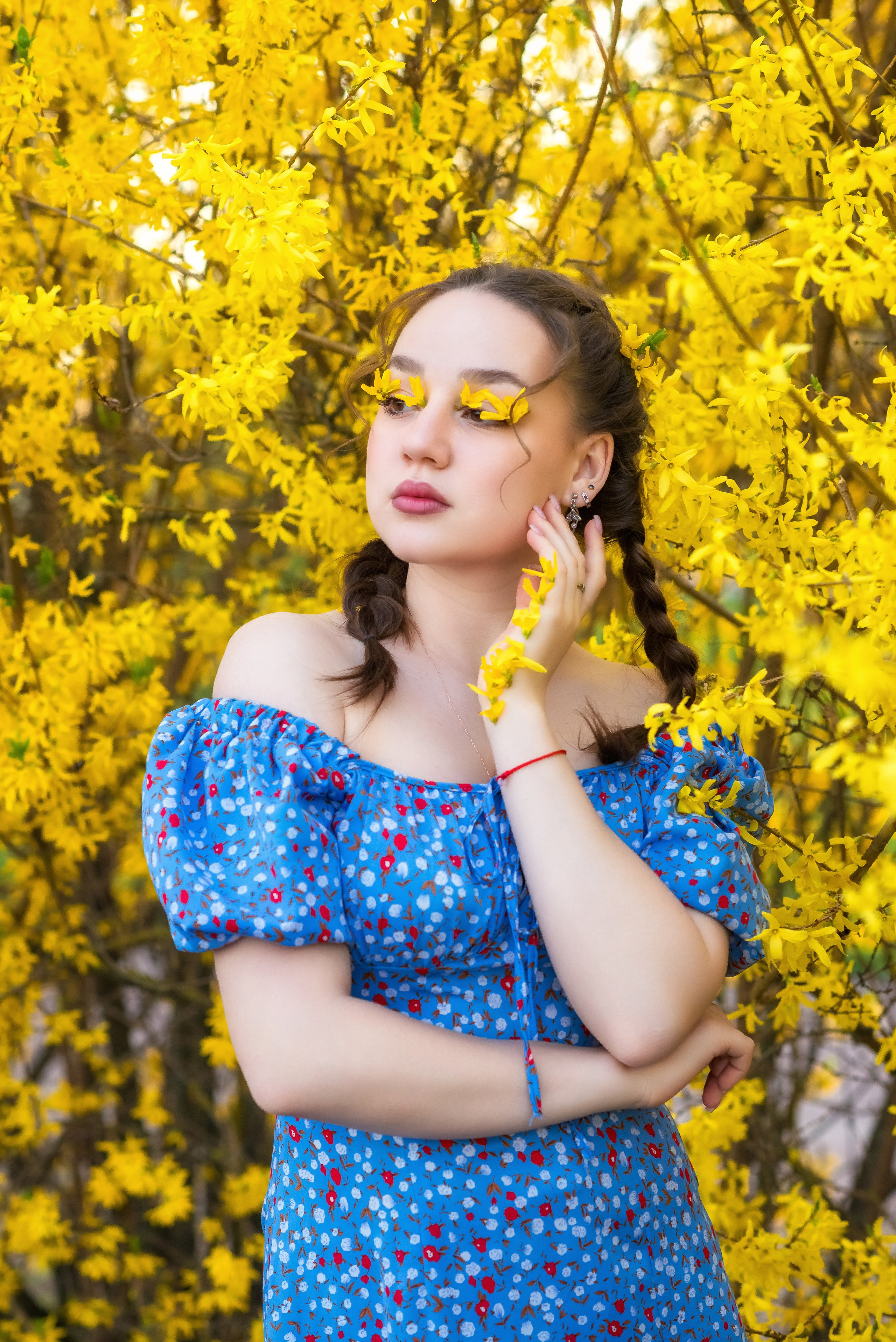 Форзиция. Женский фотограф Крещение Венчание Москва Брянск