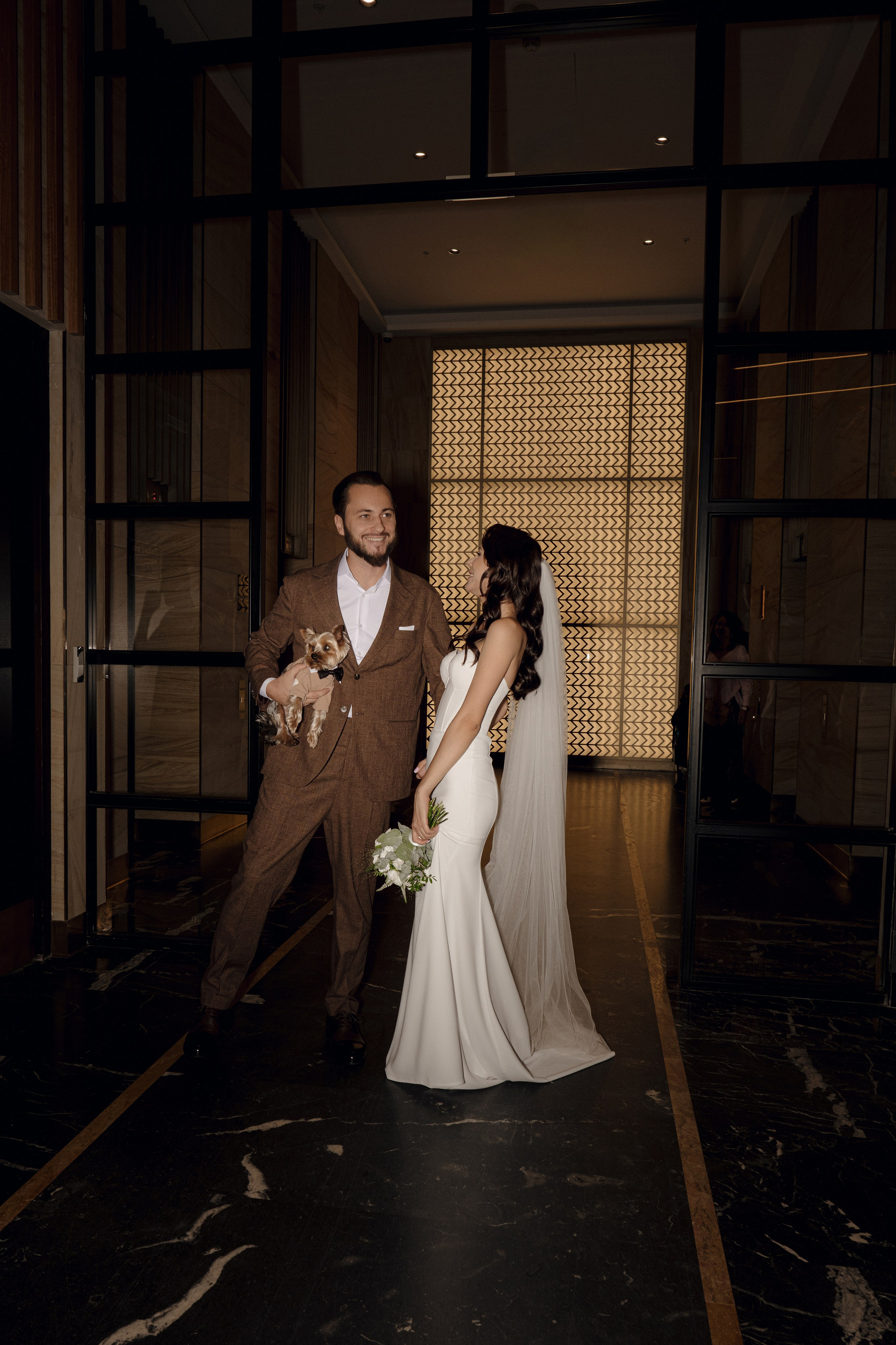 Сентиментальная свадебная фотография