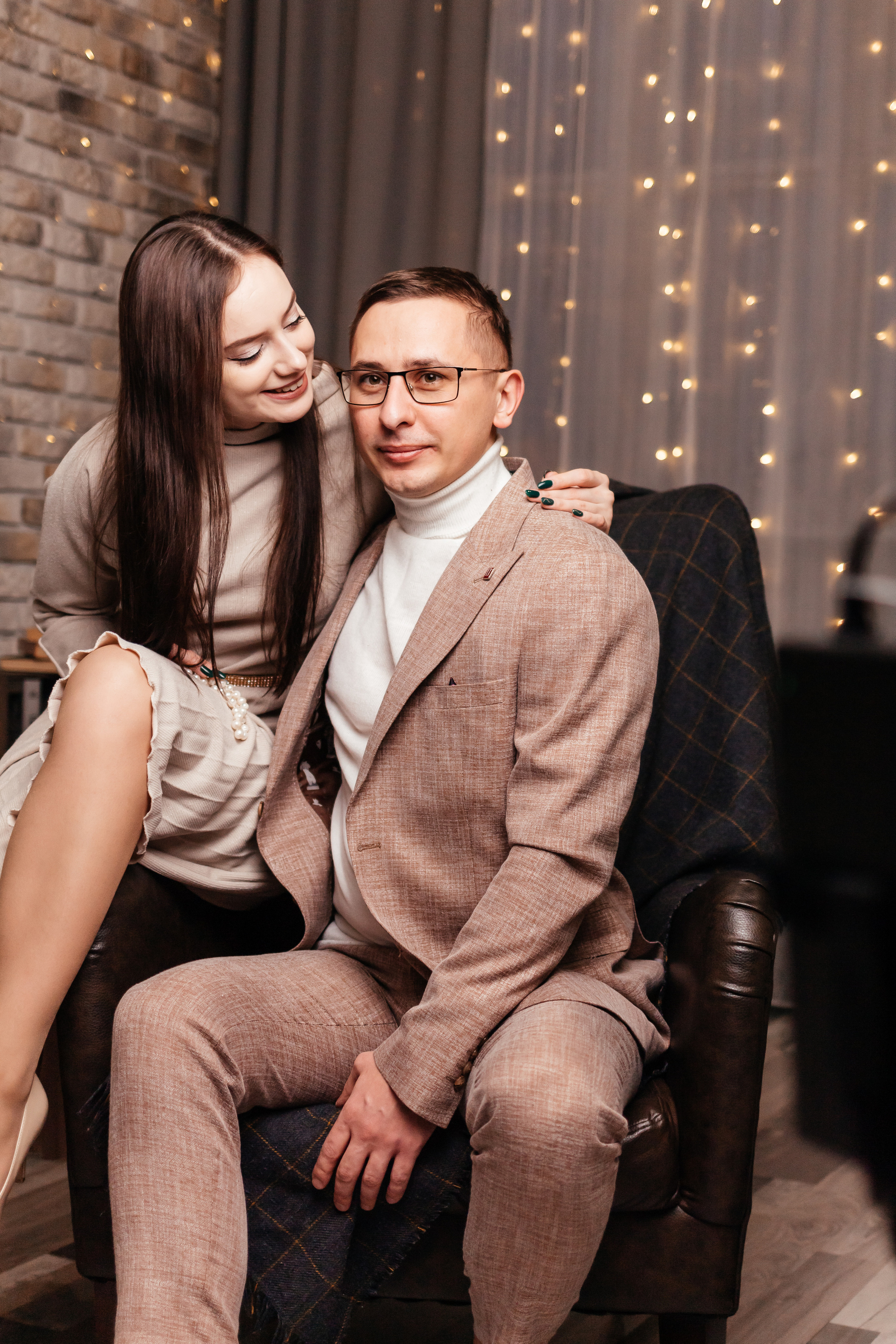 Новогодняя лавстори. Семейный фотограф в Минске Приболовец Светлана