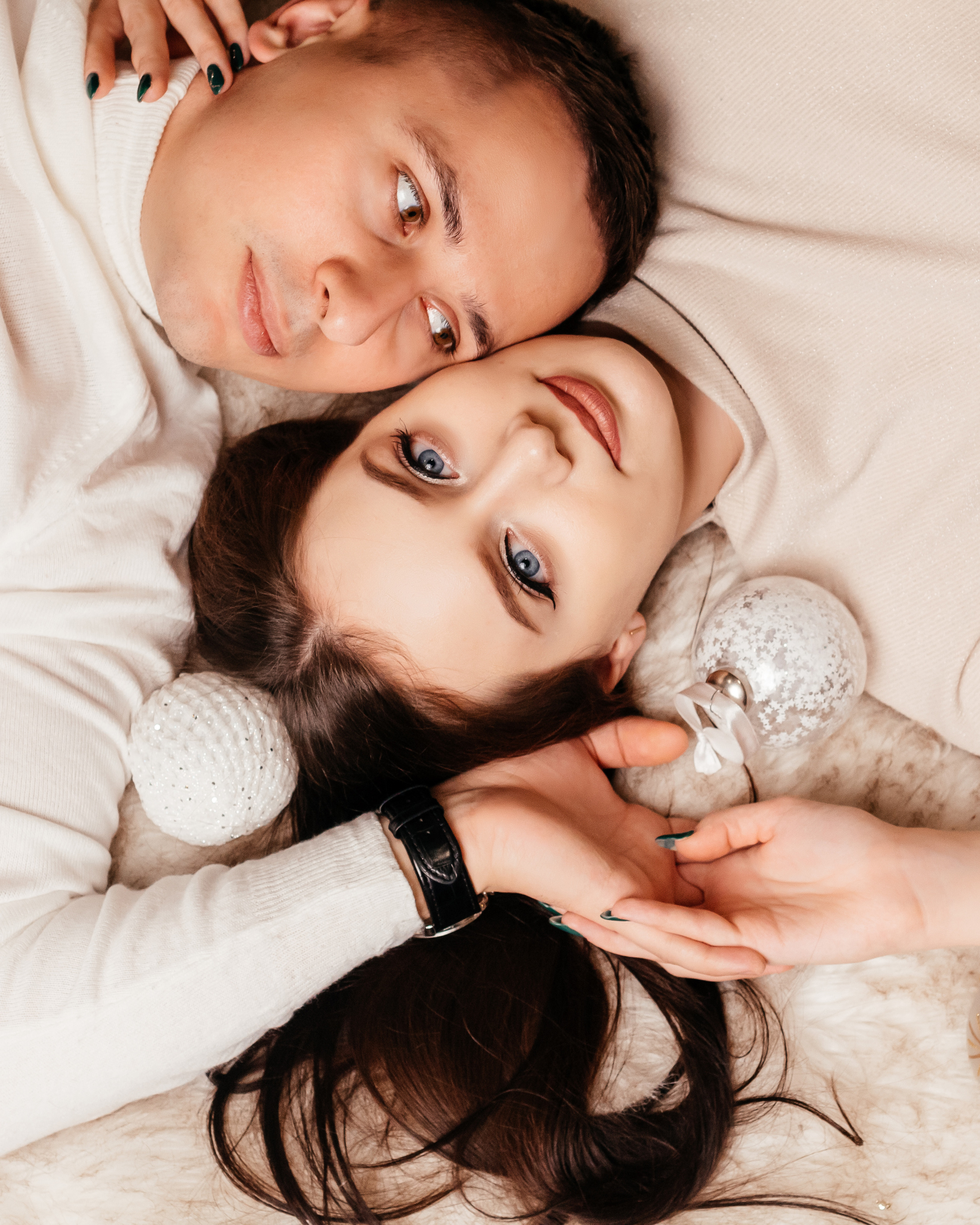 Новогодняя лавстори. Семейный фотограф в Минске Приболовец Светлана