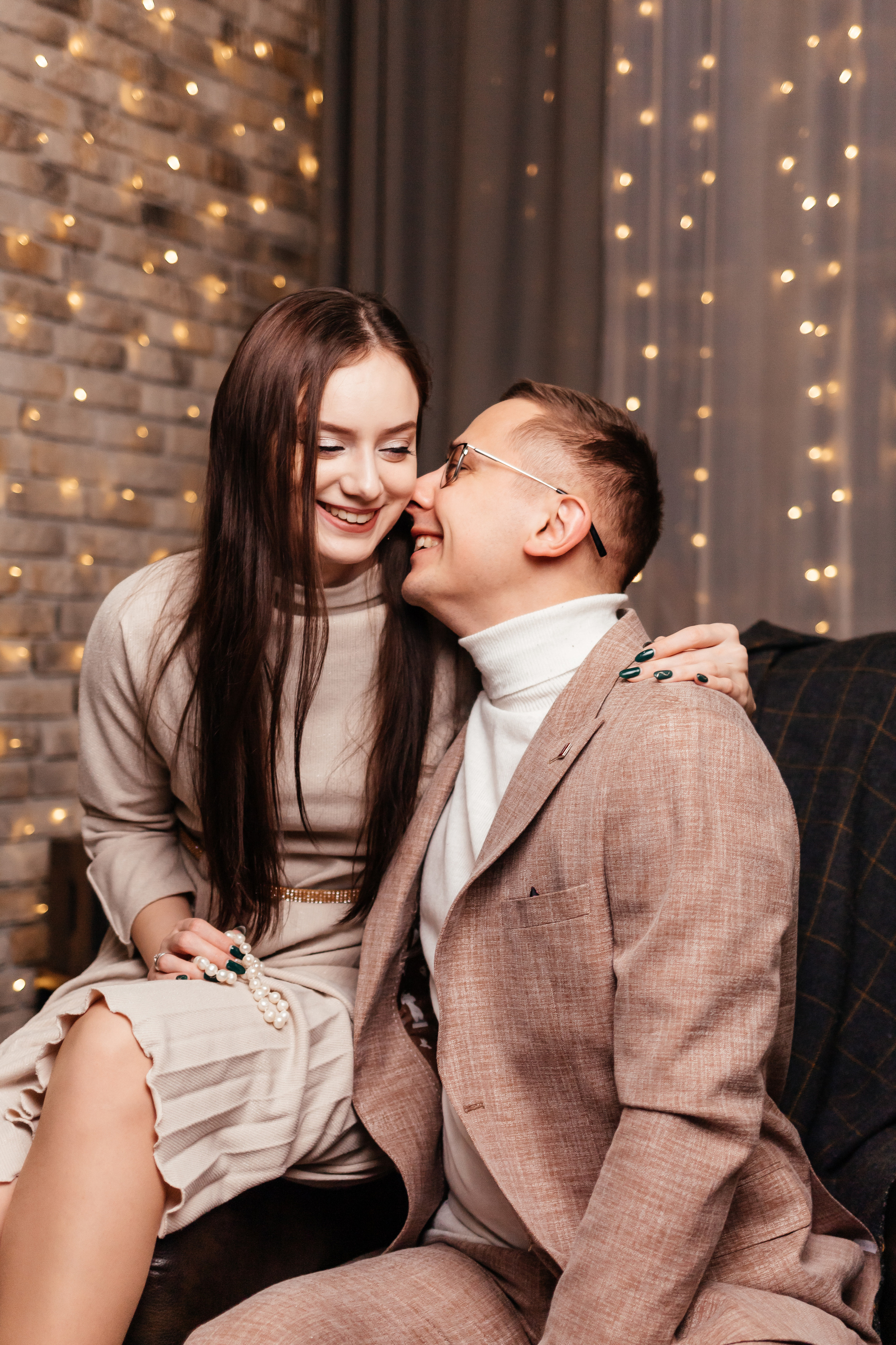 Новогодняя лавстори. Семейный фотограф в Минске Приболовец Светлана