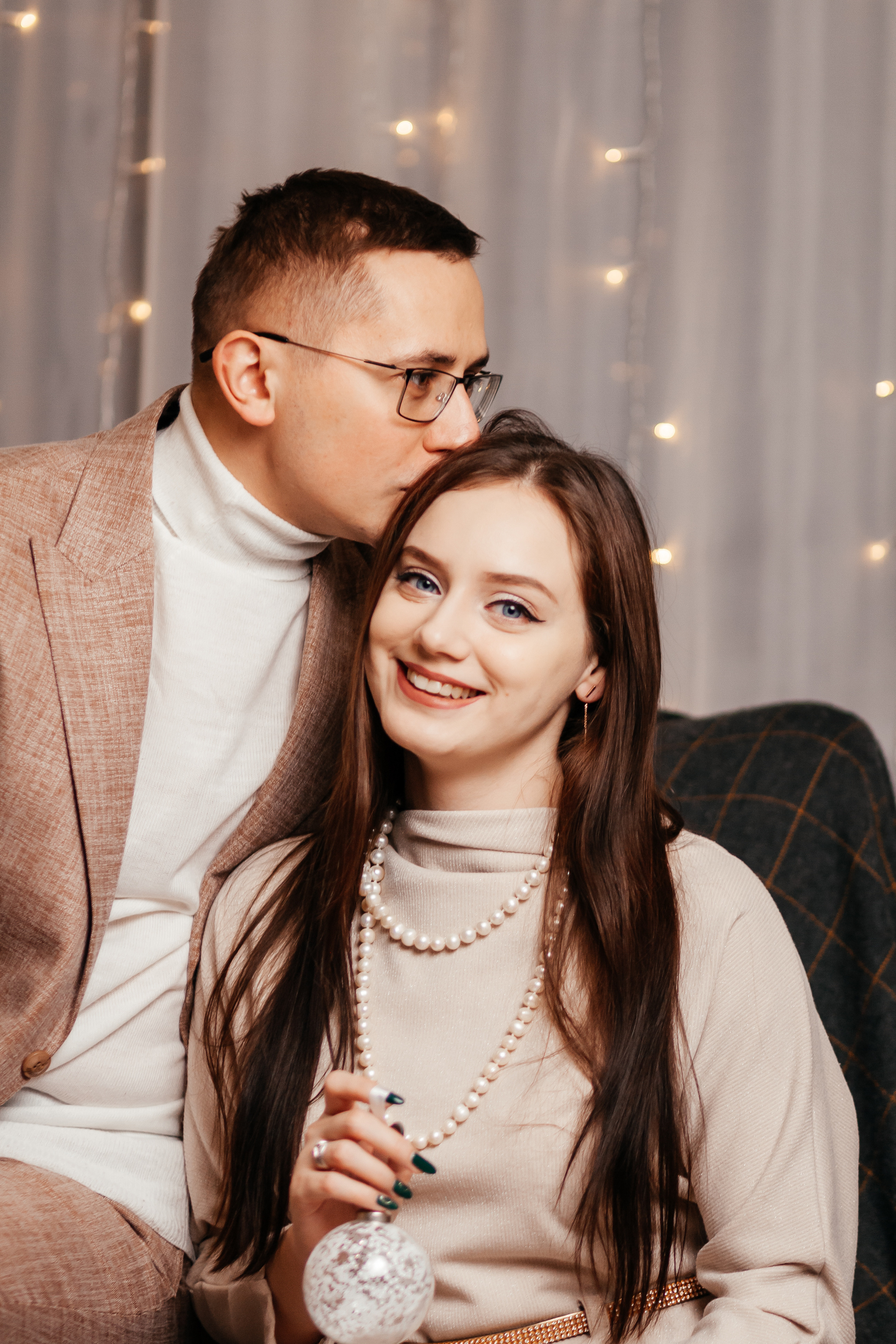 Новогодняя лавстори. Семейный фотограф в Минске Приболовец Светлана