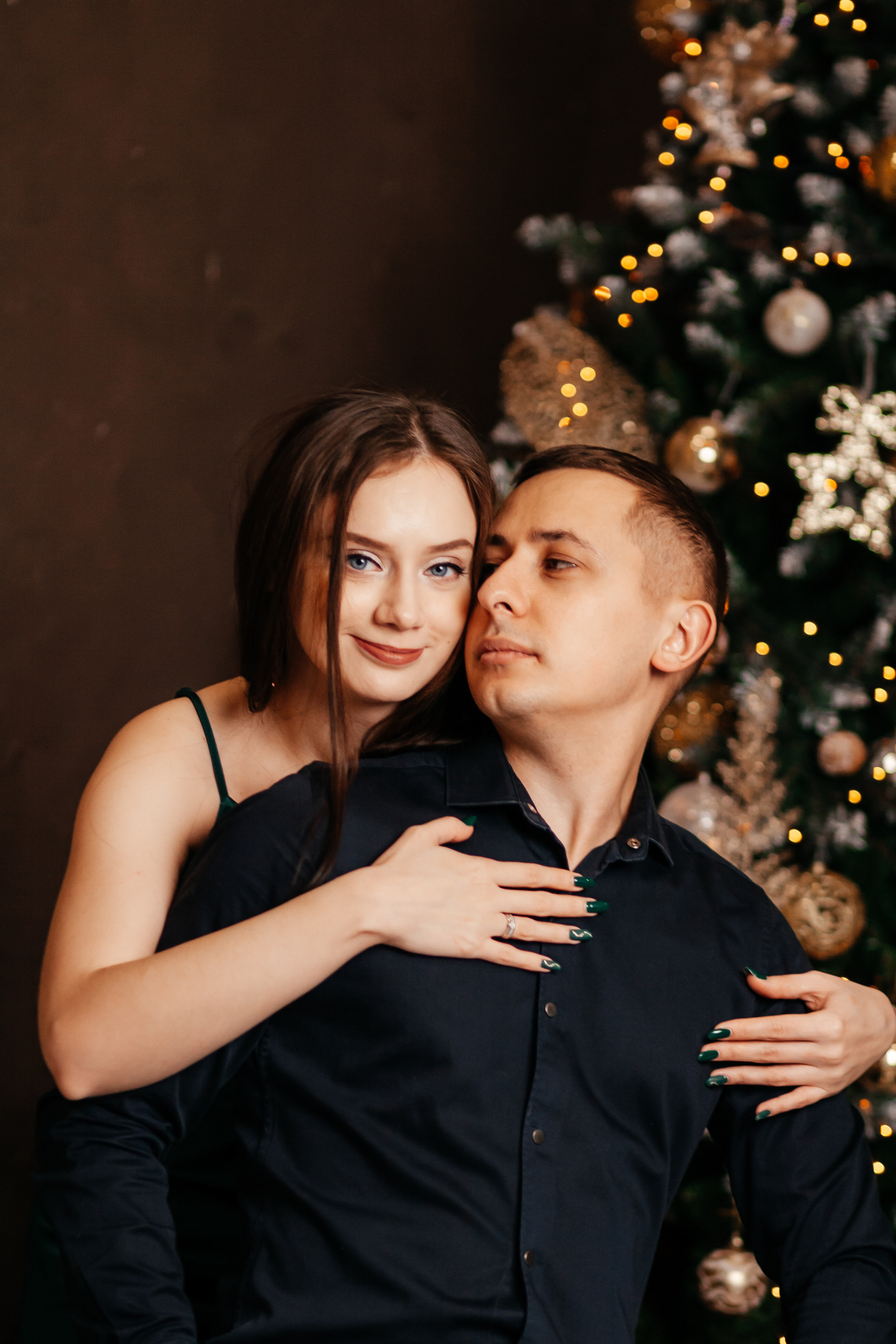 Новогодняя лавстори. Семейный фотограф в Минске Приболовец Светлана