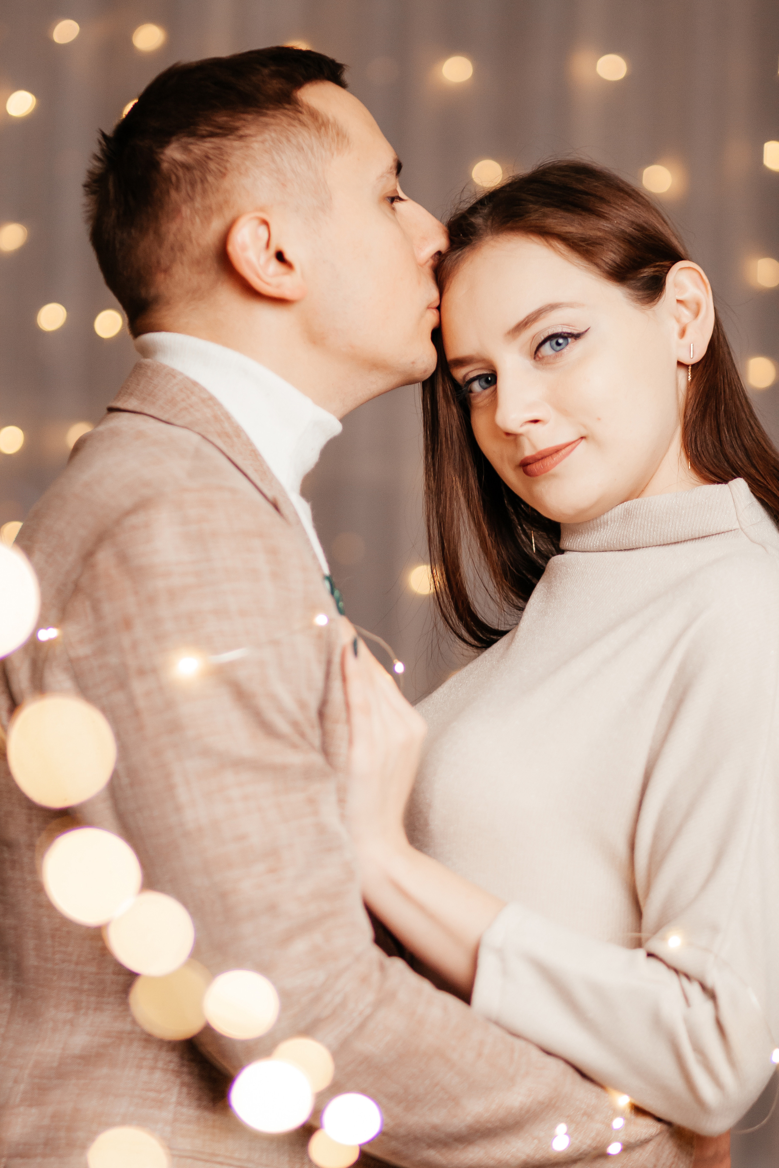 Новогодняя лавстори. Семейный фотограф в Минске Приболовец Светлана