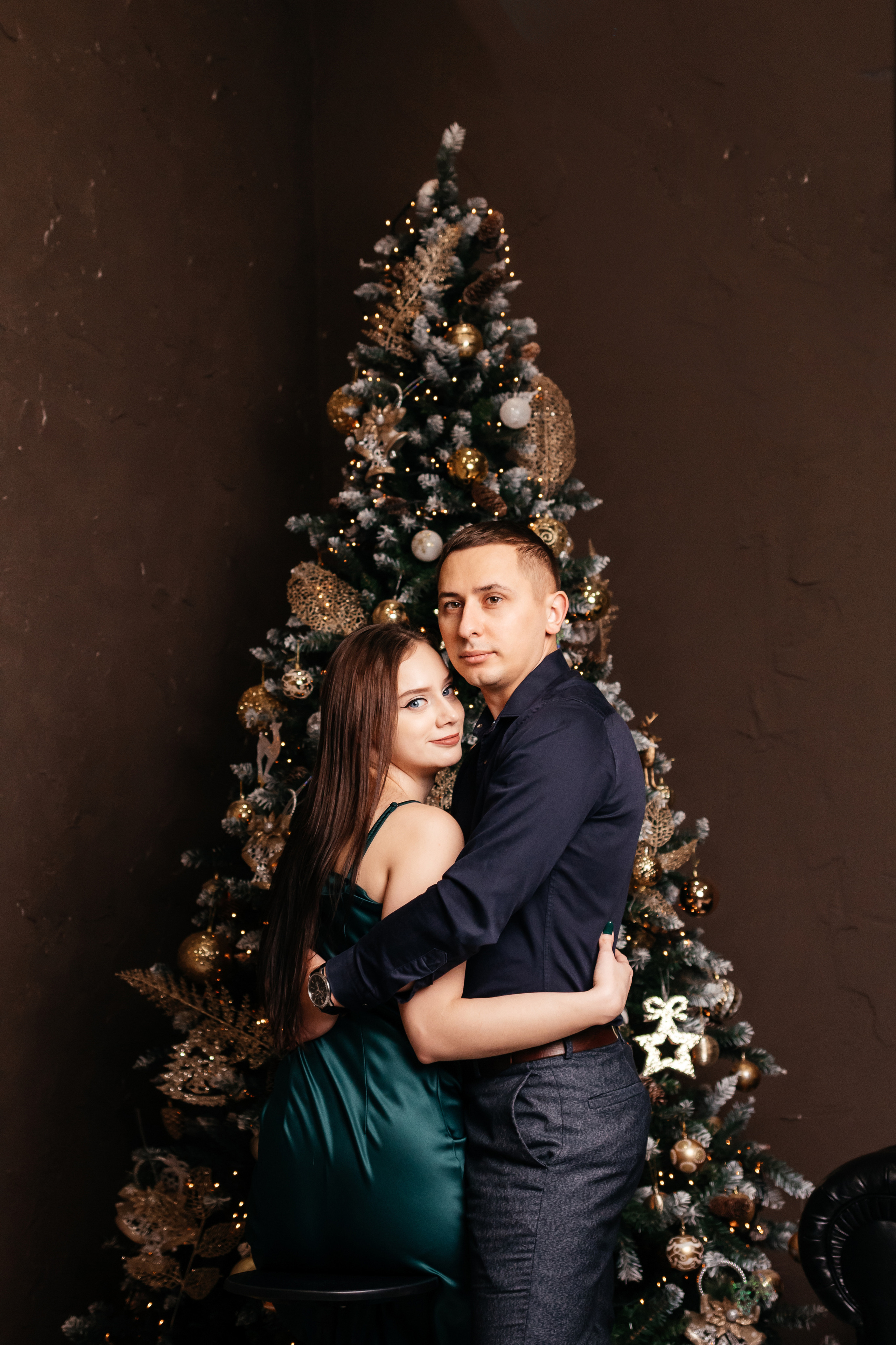 Новогодняя лавстори. Семейный фотограф в Минске Приболовец Светлана
