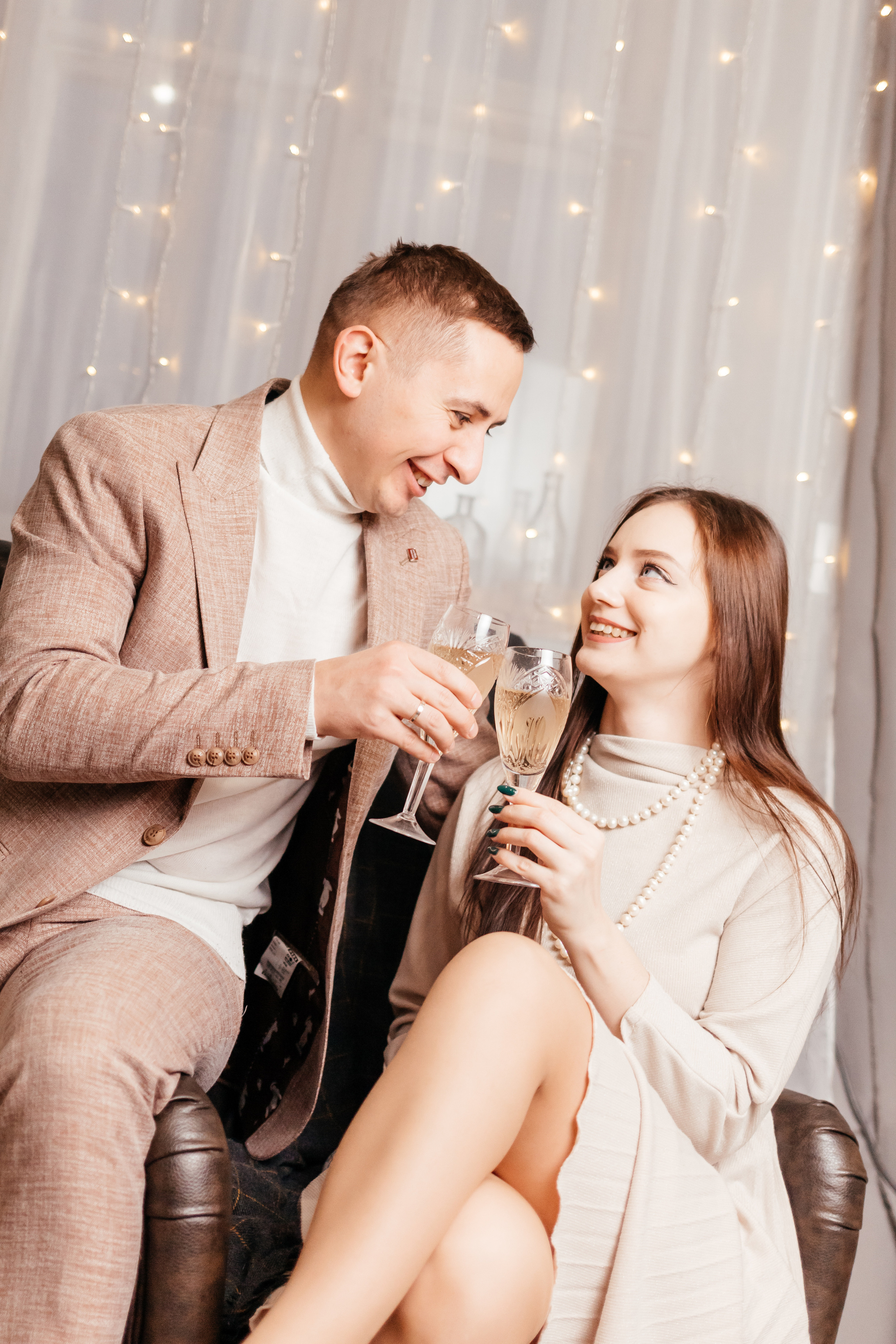 Новогодняя лавстори. Семейный фотограф в Минске Приболовец Светлана