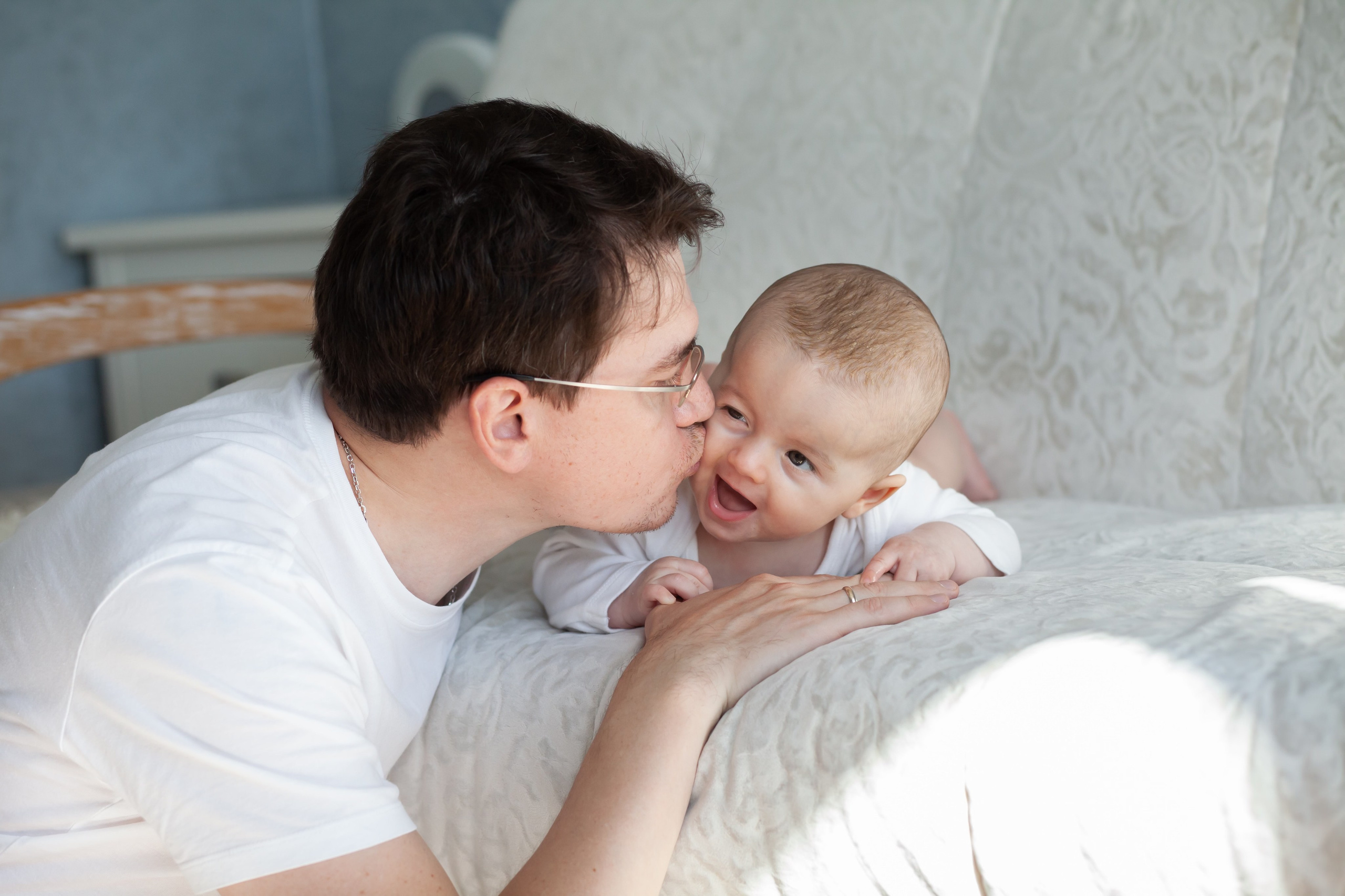 Домашняя съемка с детьми. Фотографы в Москве Светлана Устинова и Сергей Грачев