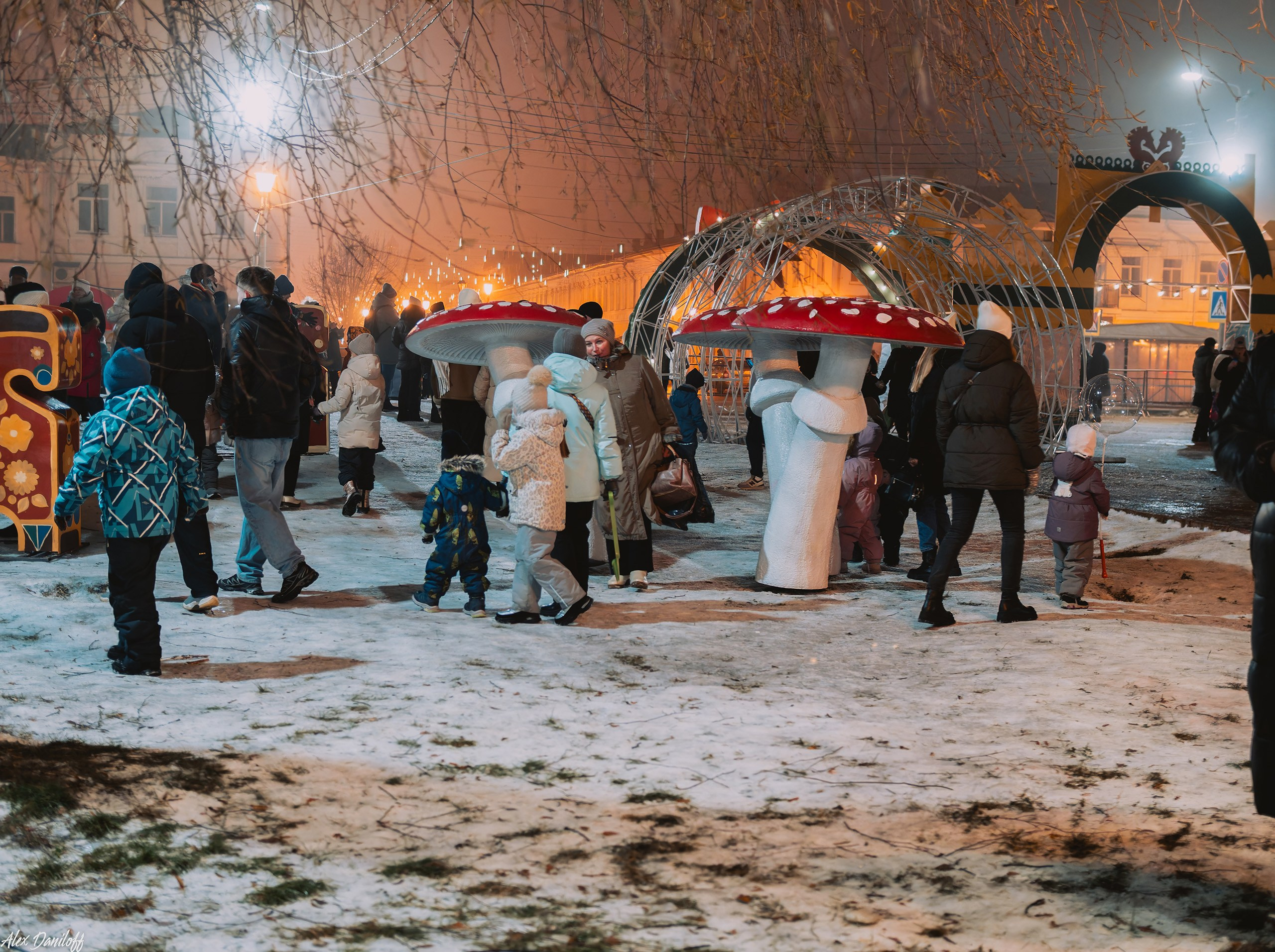 Открытие новогоднего городка. Новости Мурома. Муром-Инфо