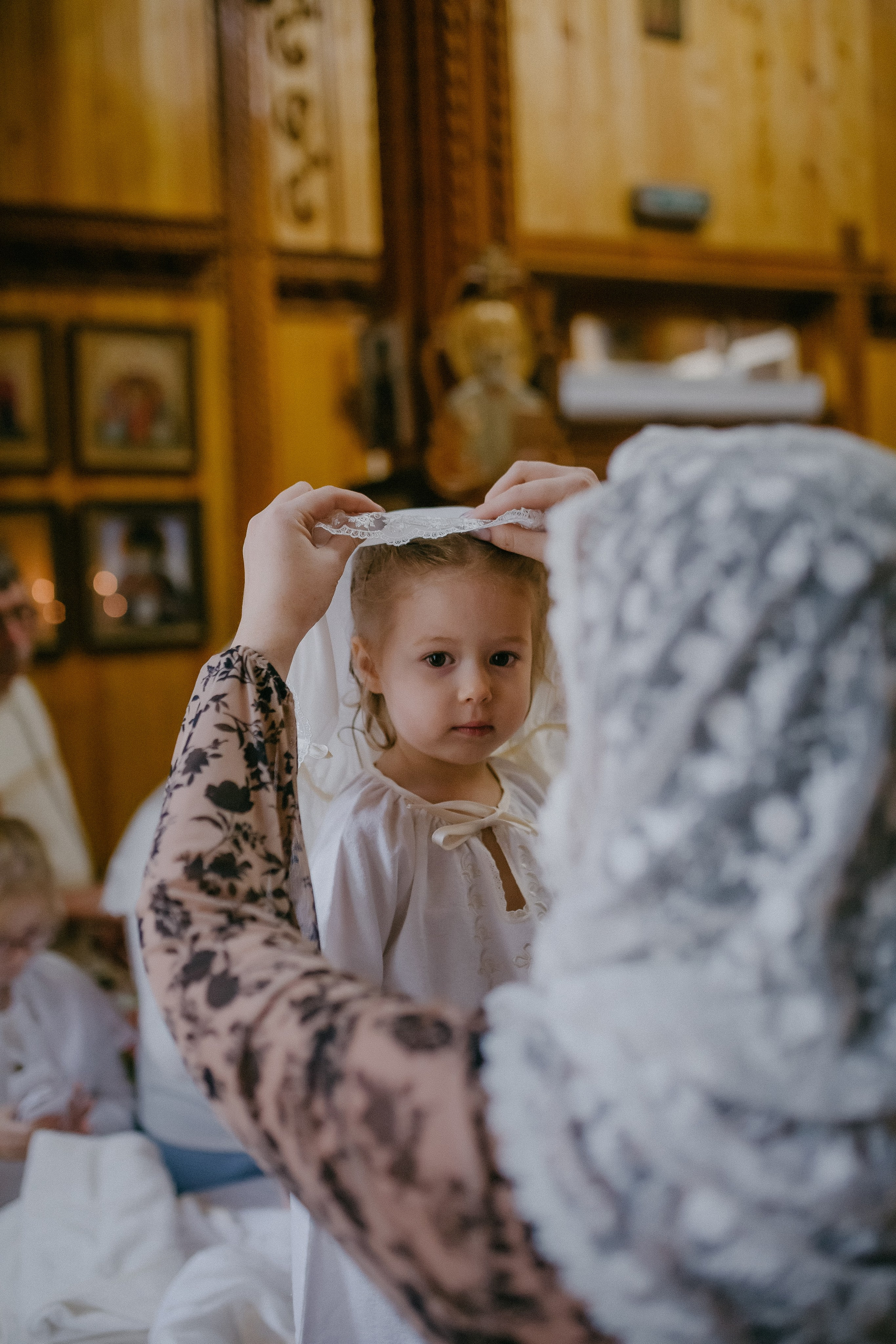 Крещение Таисии и Льва. Храм в честь Святителя Николая. п.Белый Яр. Семейный фотограф в Сургуте