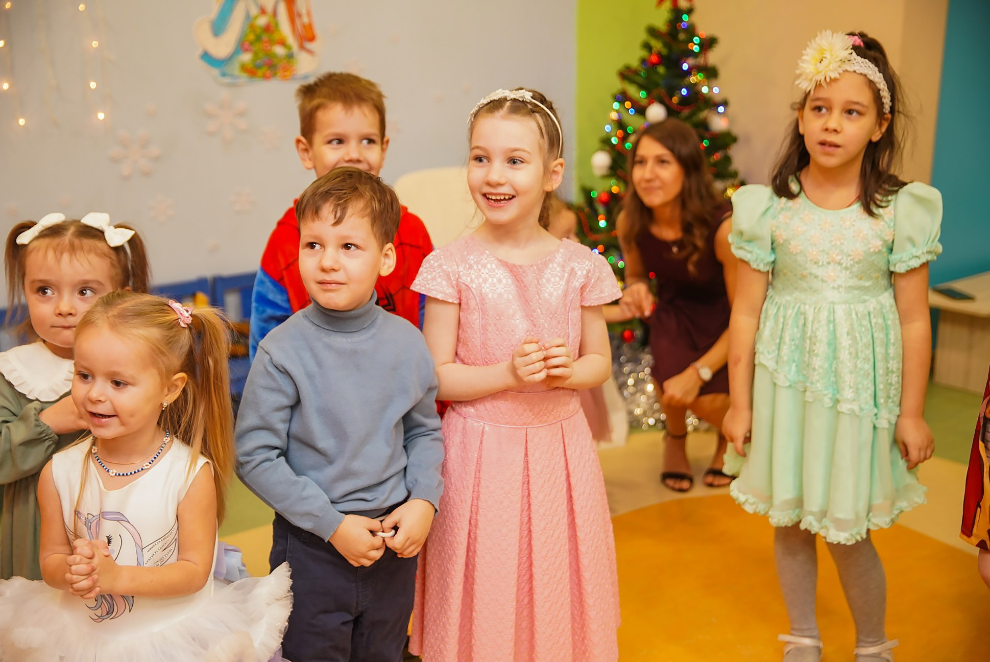 Новый год в частном детском садике. Семейный и детский фотограф в Нижнем Новгороде