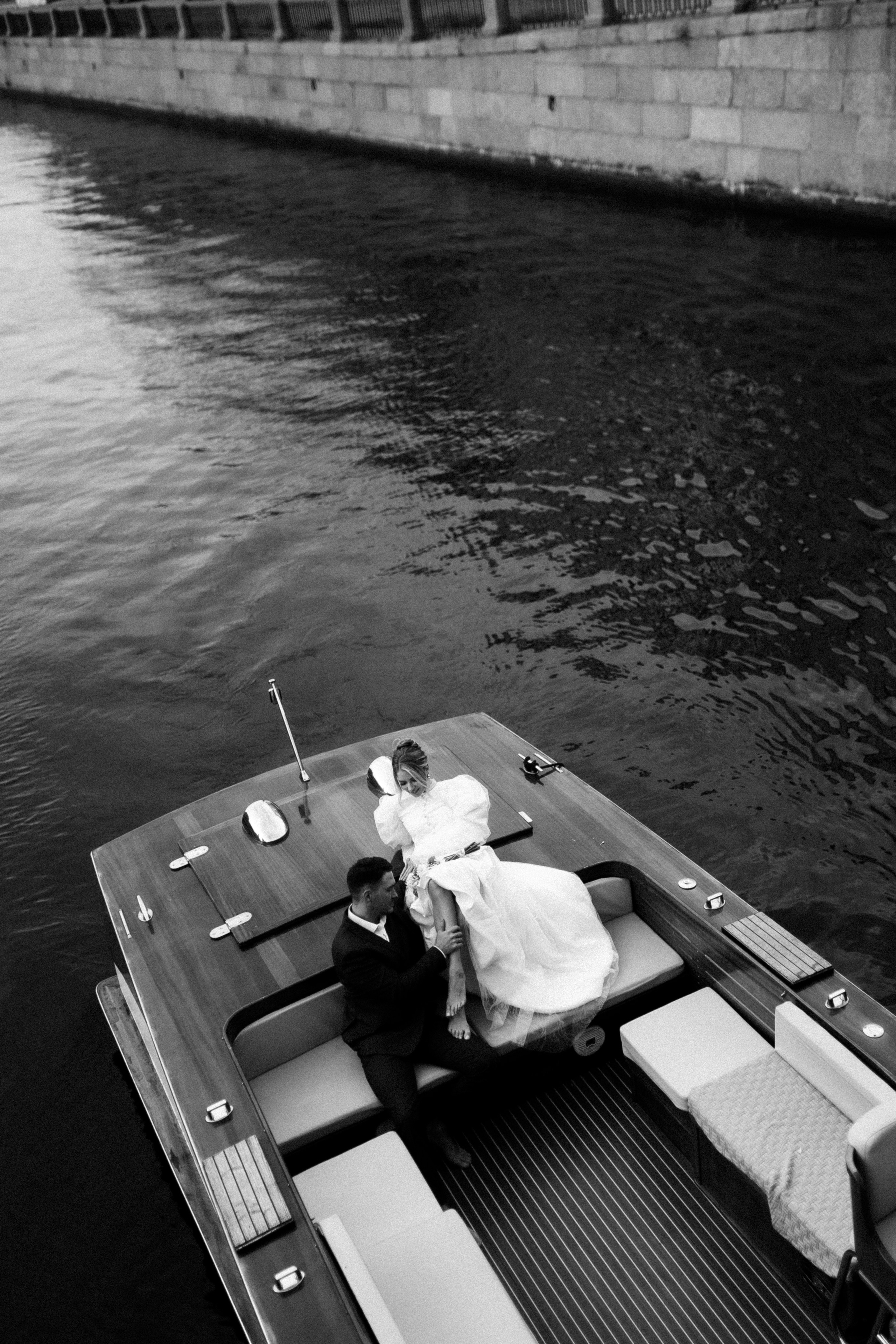 На катере. Фотограф в Санкт-Петербурге