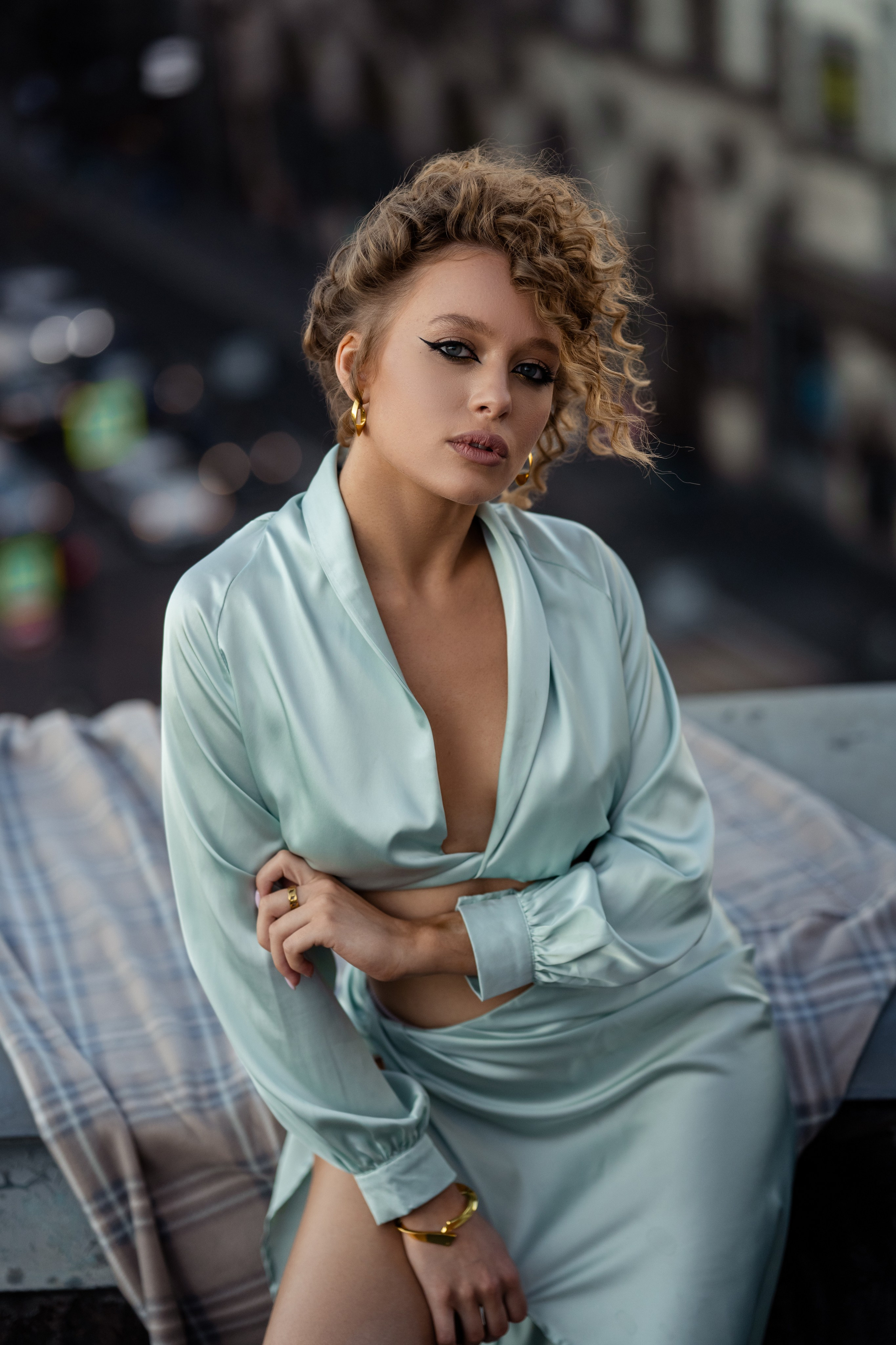 Лиза на крыше. Свадебный и семейный фотограф в СПб Валерия Фомичева