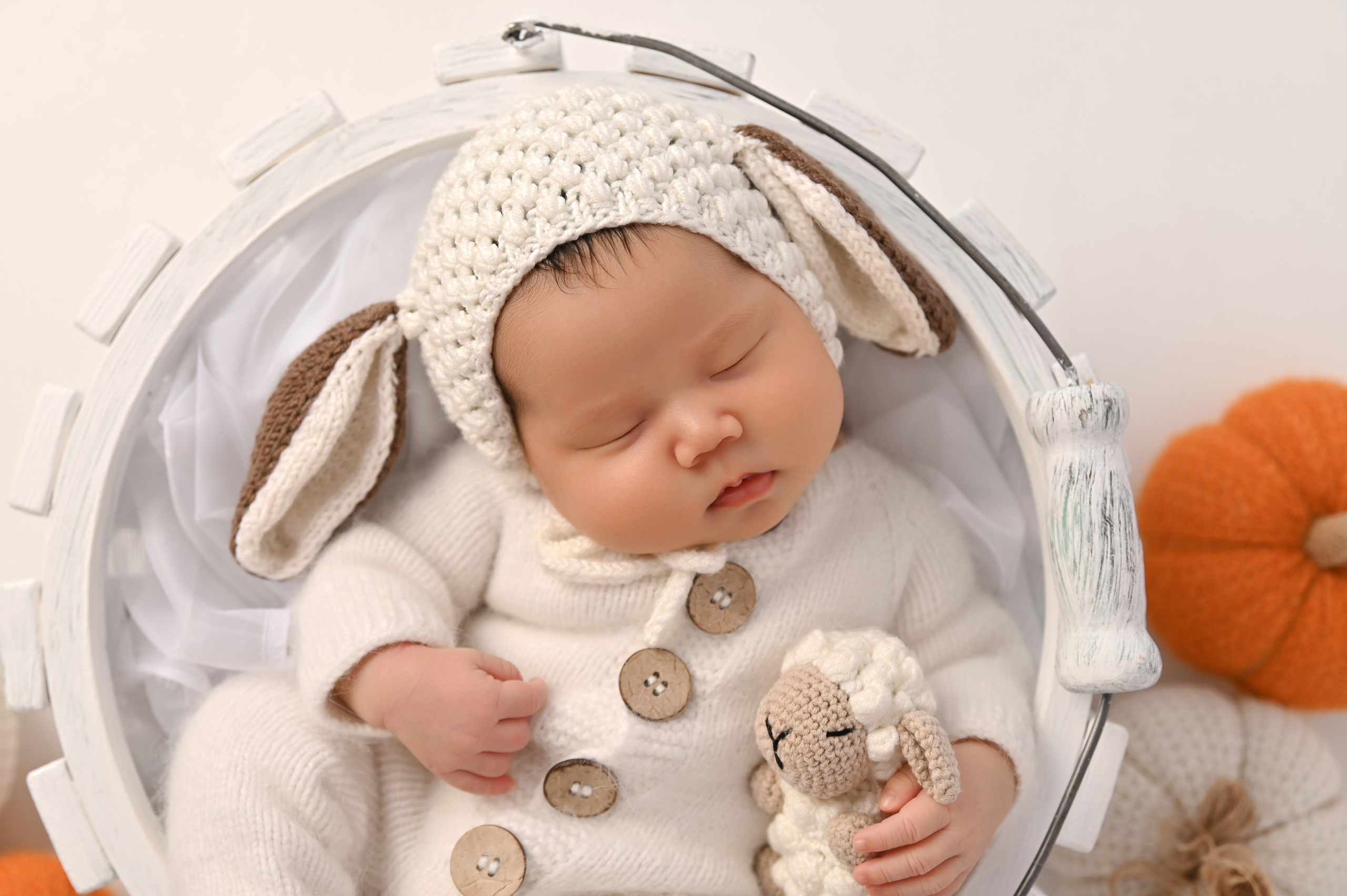 Мариям 17 дней. Фотограф Новорожденных и семейный Элла Огай г. Сатпаев