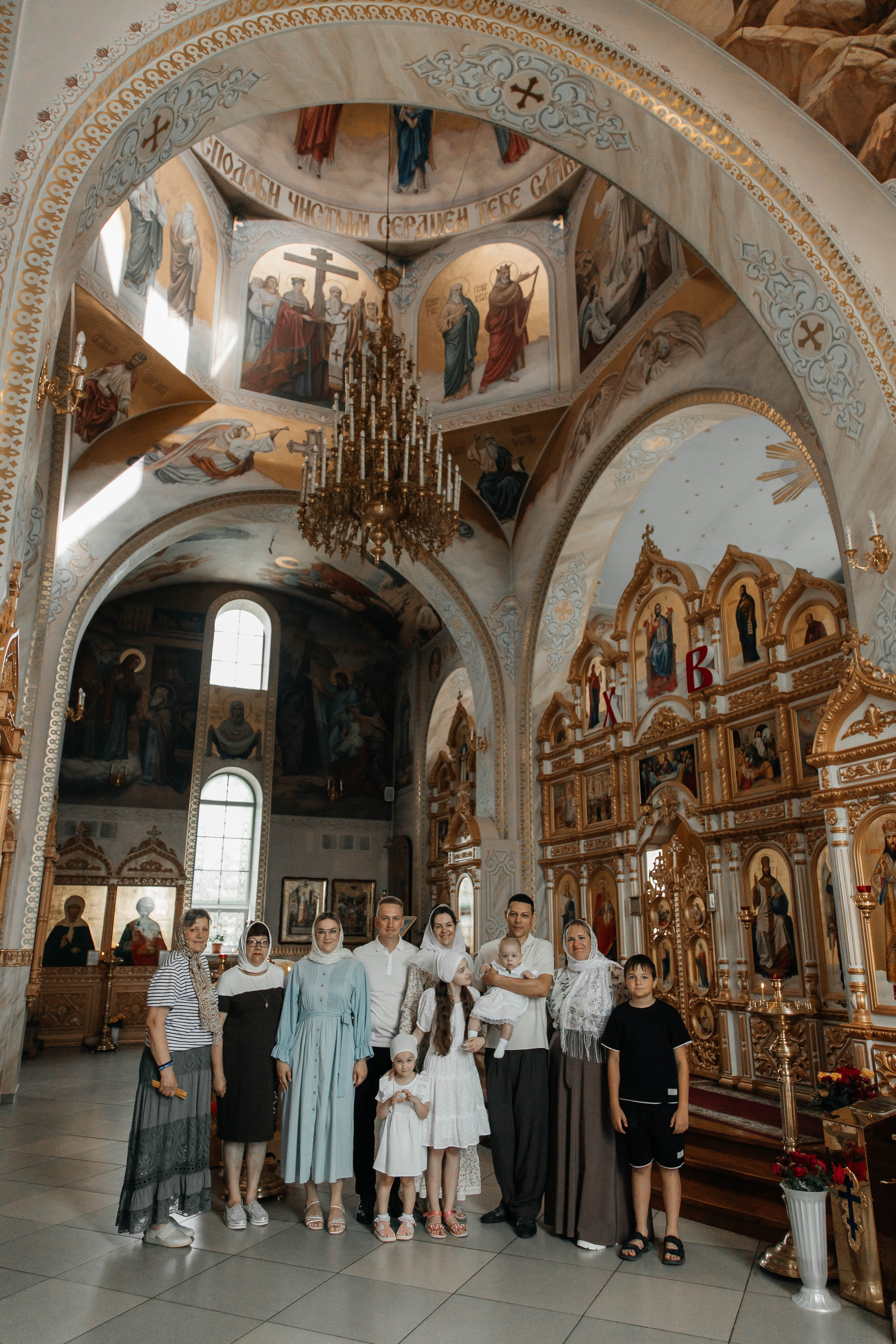 Таинство крещения Димочки. Фотограф в городе Сальск