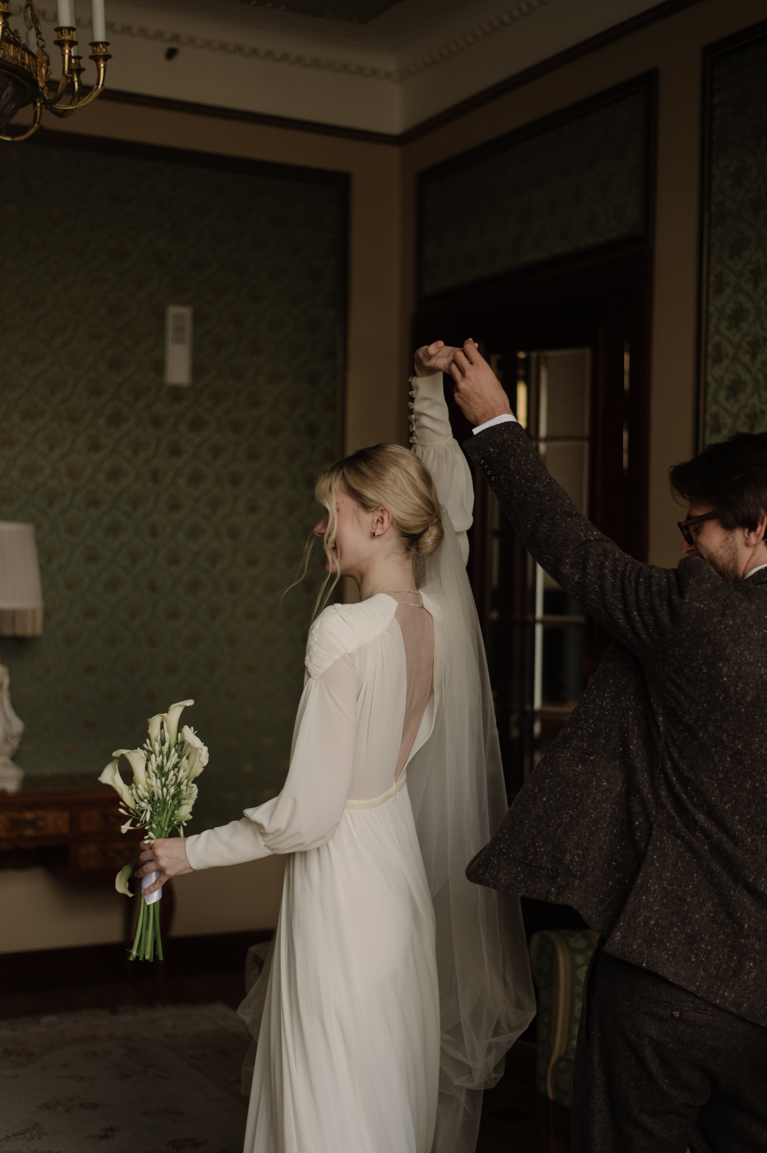 O&Г Метрополь & усадьба Муравьевых-Апостолов. Свадебный фотограф в Москве Анна Литвинова