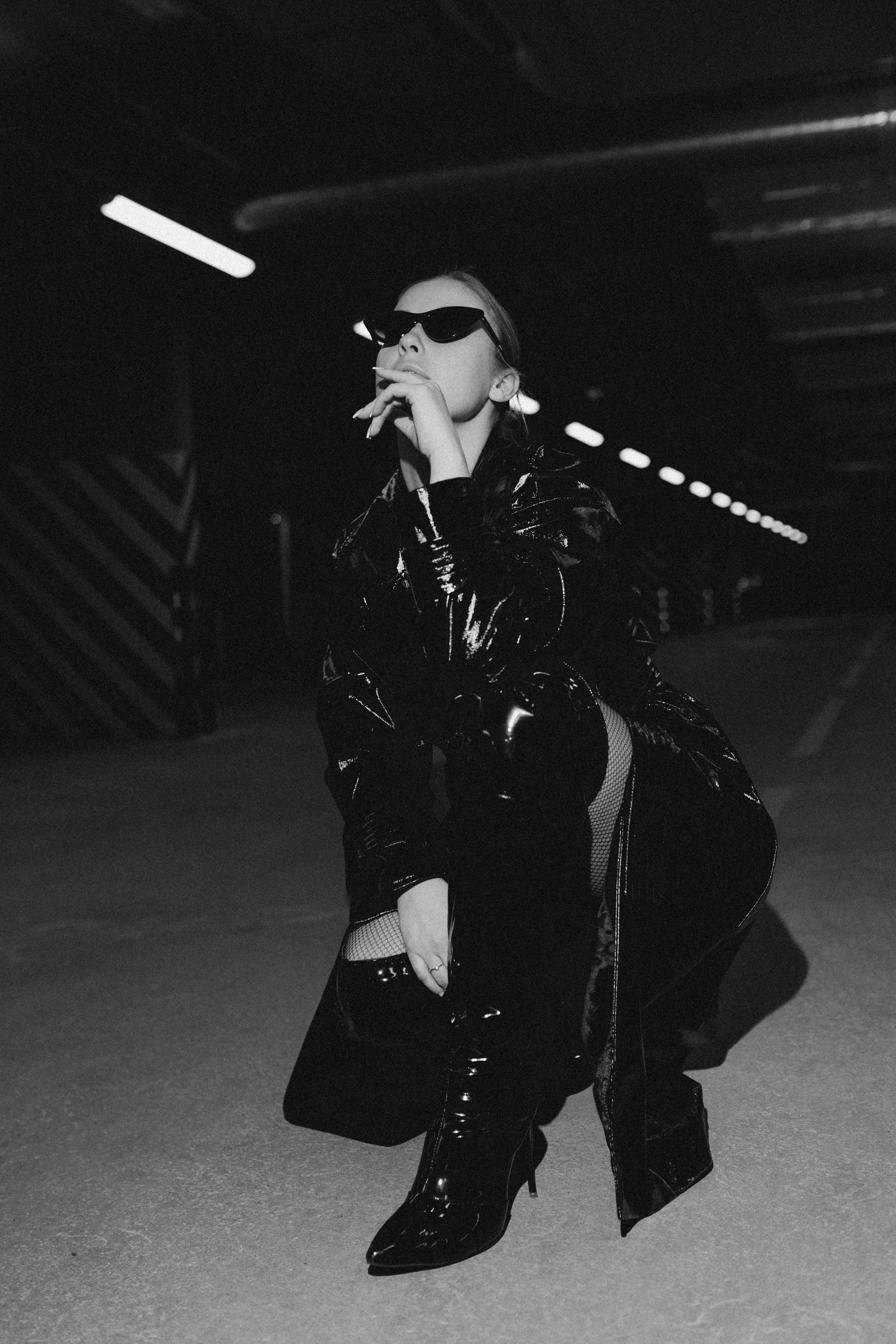 Наташа и парковка. Фотограф Артем Бросов в Санкт-Петербурге и Дубае