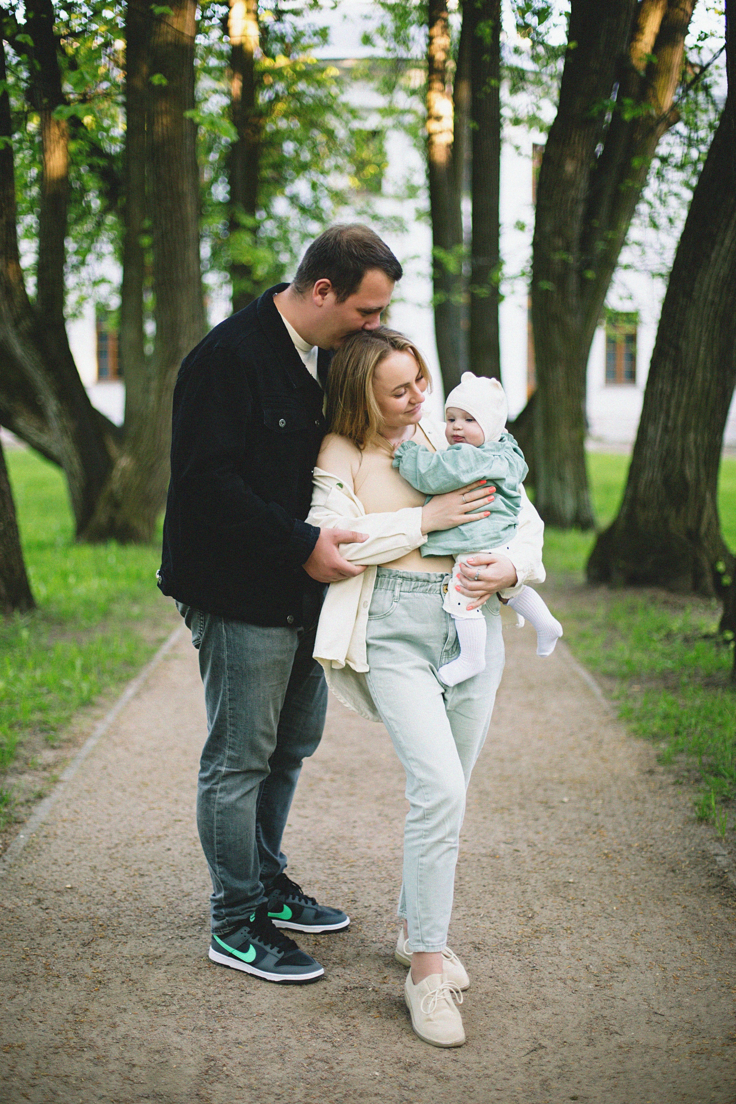 Кирилл, Александра и Майя. Портретный и свадебный фотограф Даня Похватова