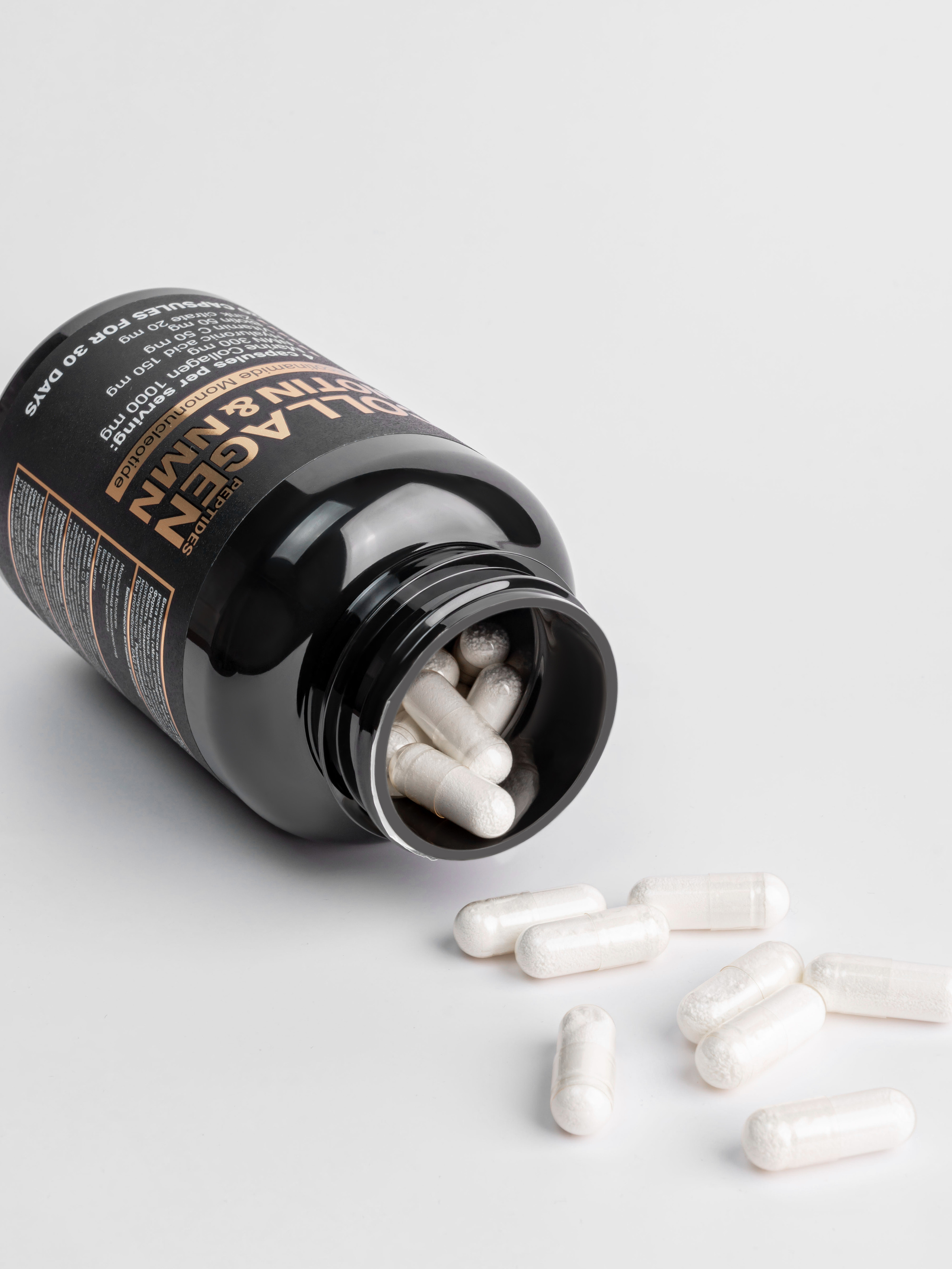 Collagen&biotin. Предметная фотосъемка в г. Москва PREDMETKASTUDIO