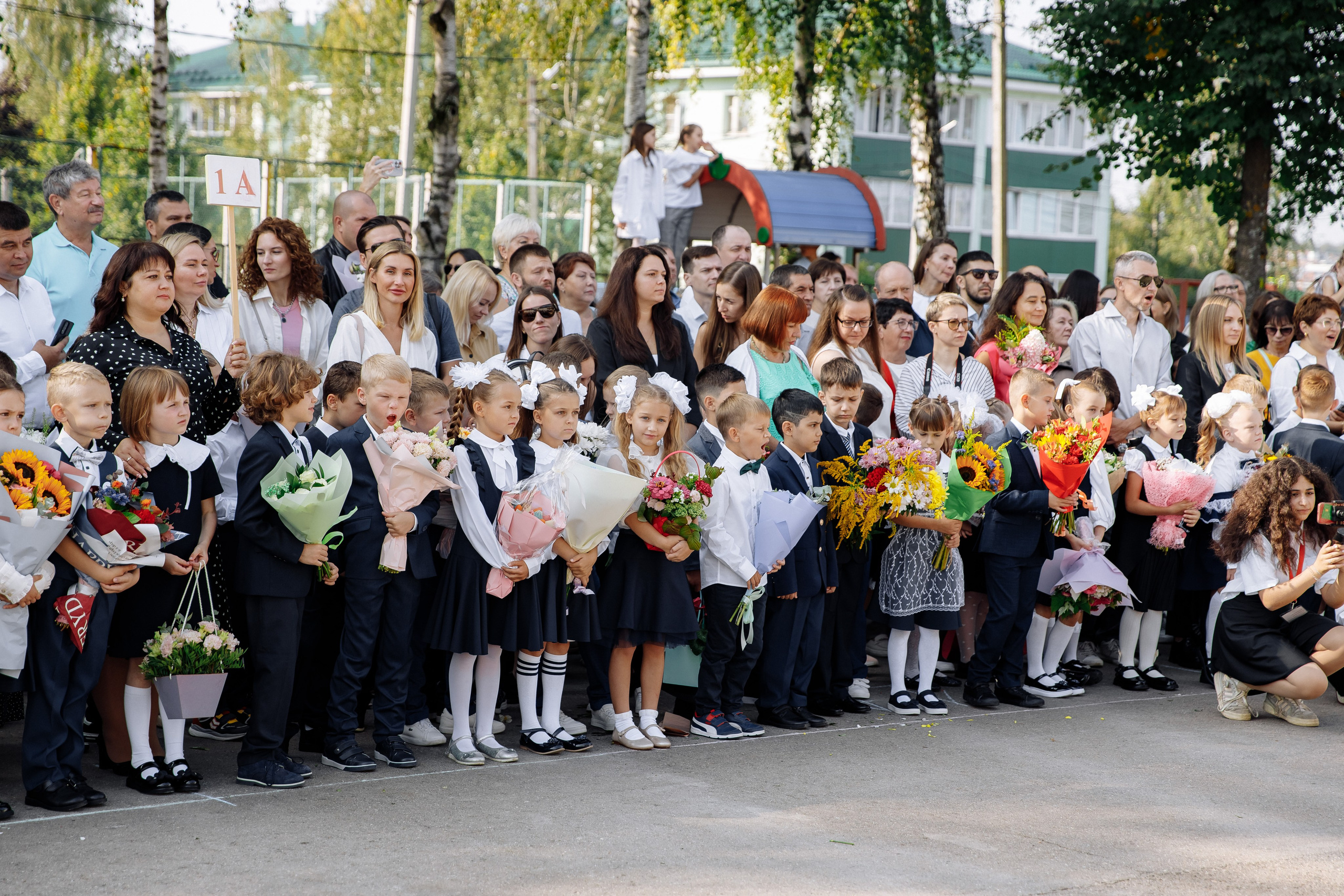 1 сентября Покровская СОШ. Свадебный фотограф Фадеева Алёна