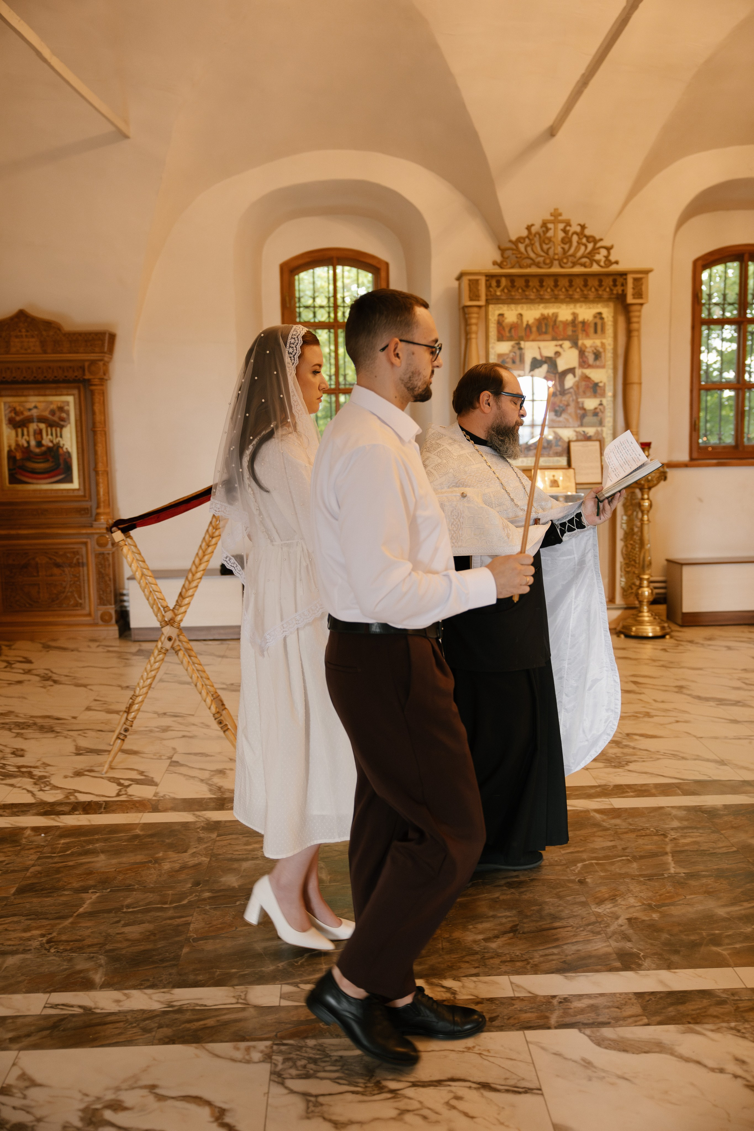 Таинство венчания Сергея и Дарьи. Фотограф Сотникова Вероника