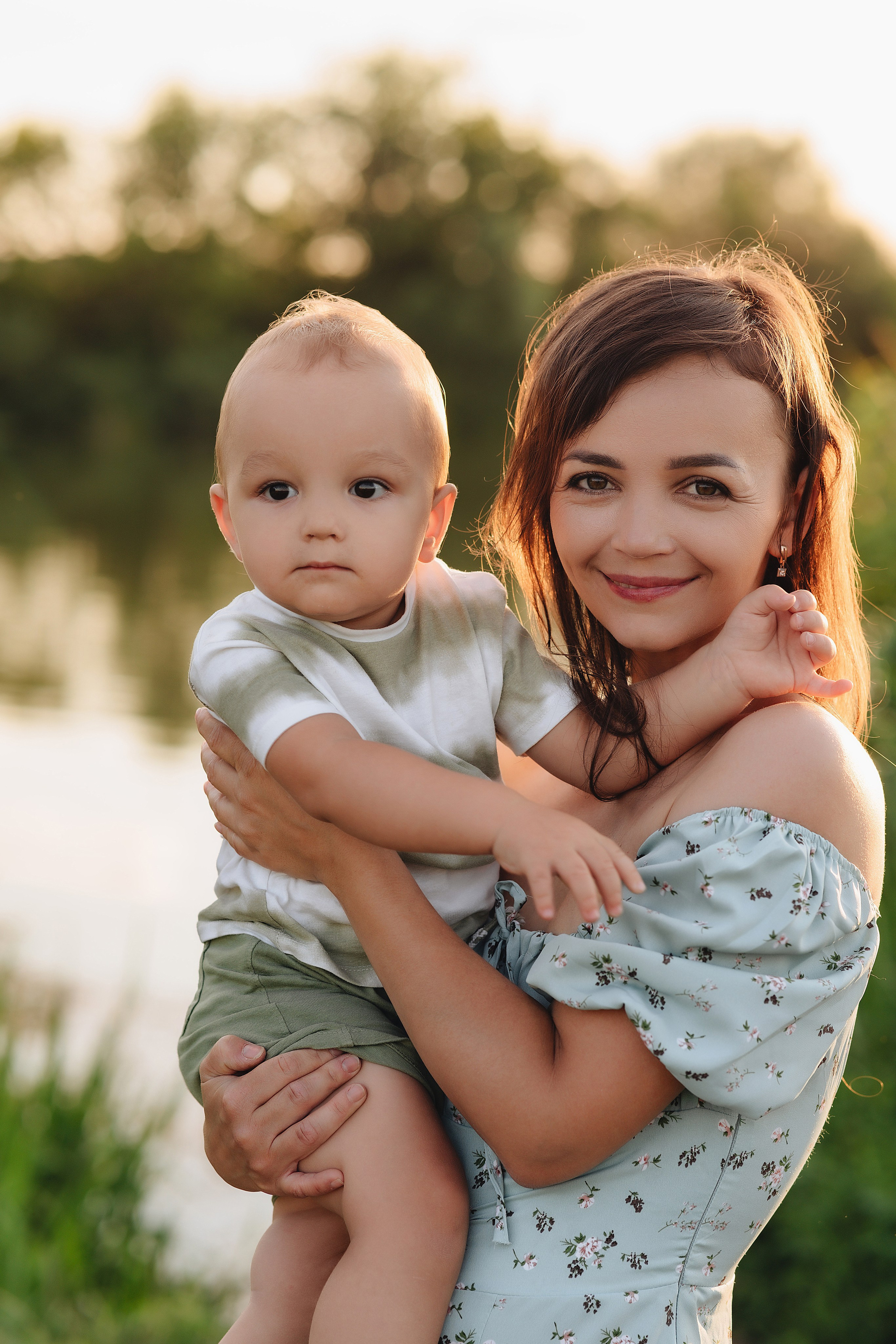 Семейная съемка на закате. Фотограф Карина Шмулёва. Воронеж и область