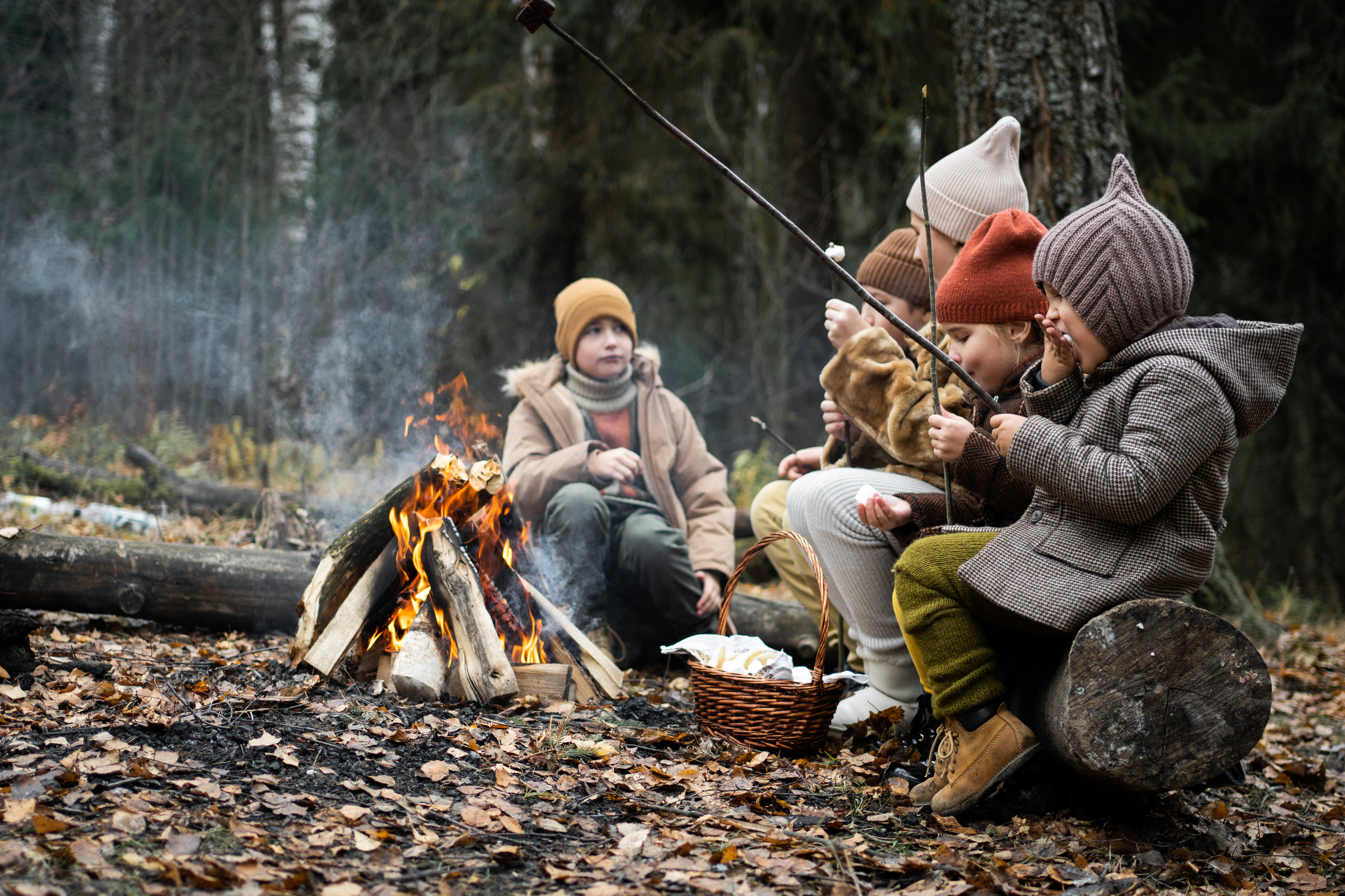 Ноябрь. Маршмеллоу. Дети. Семейный фотограф Ефремова Виктория