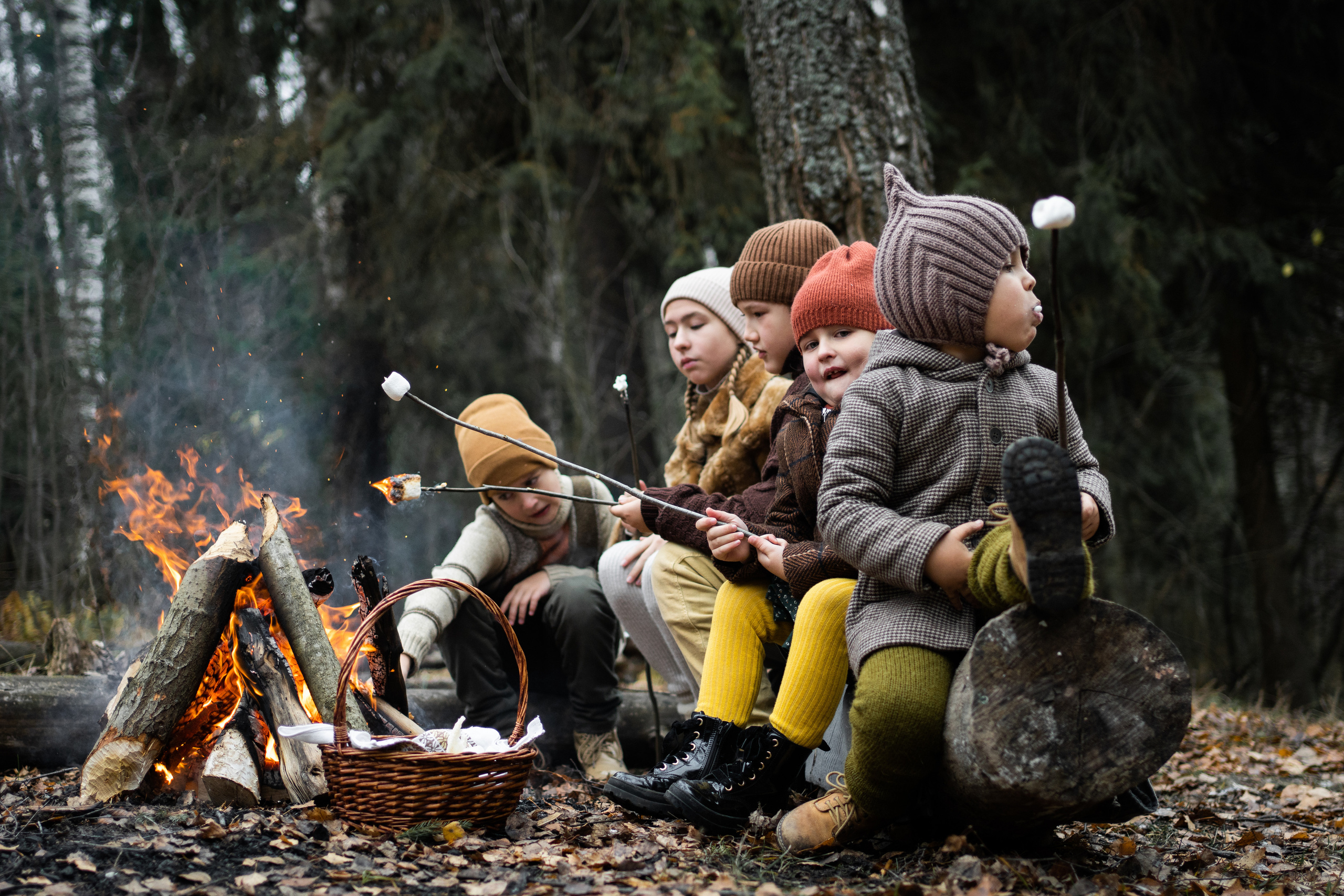 Ноябрь. Маршмеллоу. Дети. Семейный фотограф Ефремова Виктория