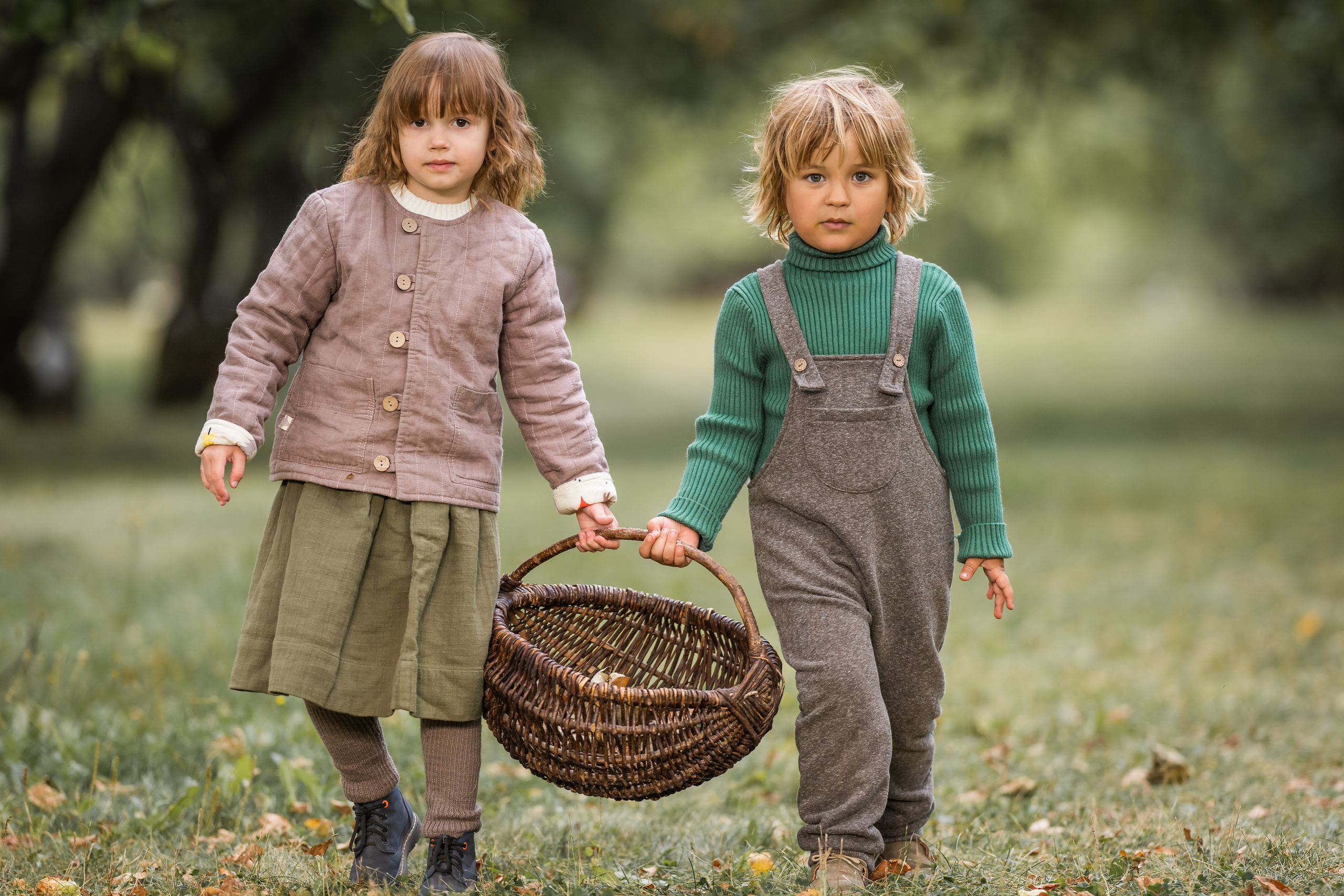 Сентябрь, Коломенское, дети. Семейный фотограф Ефремова Виктория