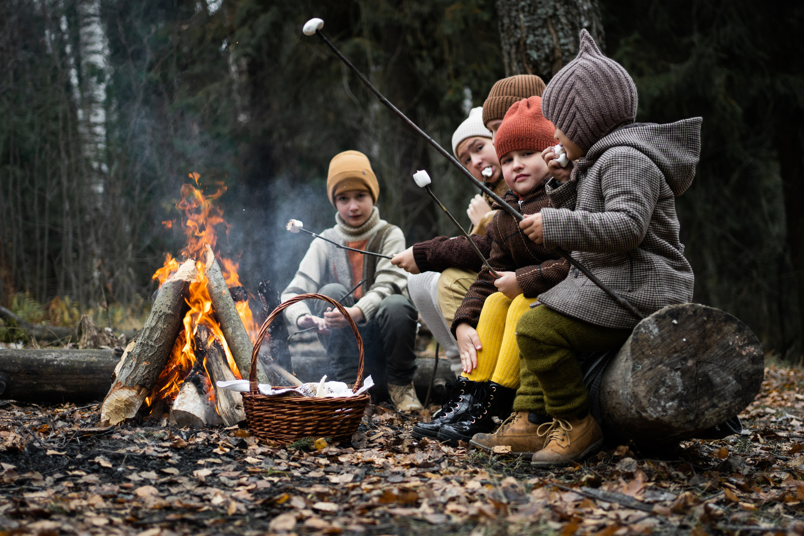 Ноябрь. Маршмеллоу. Дети. Семейный фотограф Ефремова Виктория