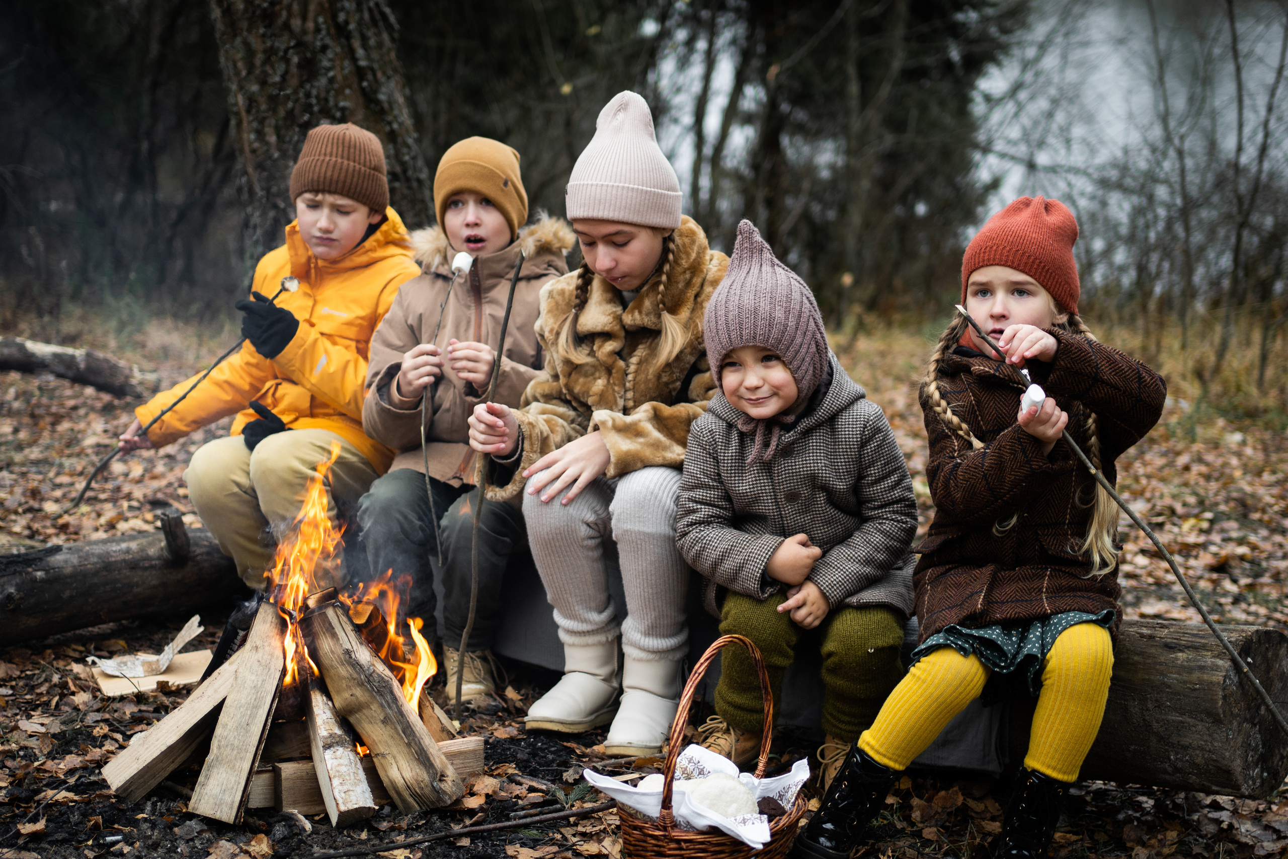 Ноябрь. Маршмеллоу. Дети. Семейный фотограф Ефремова Виктория