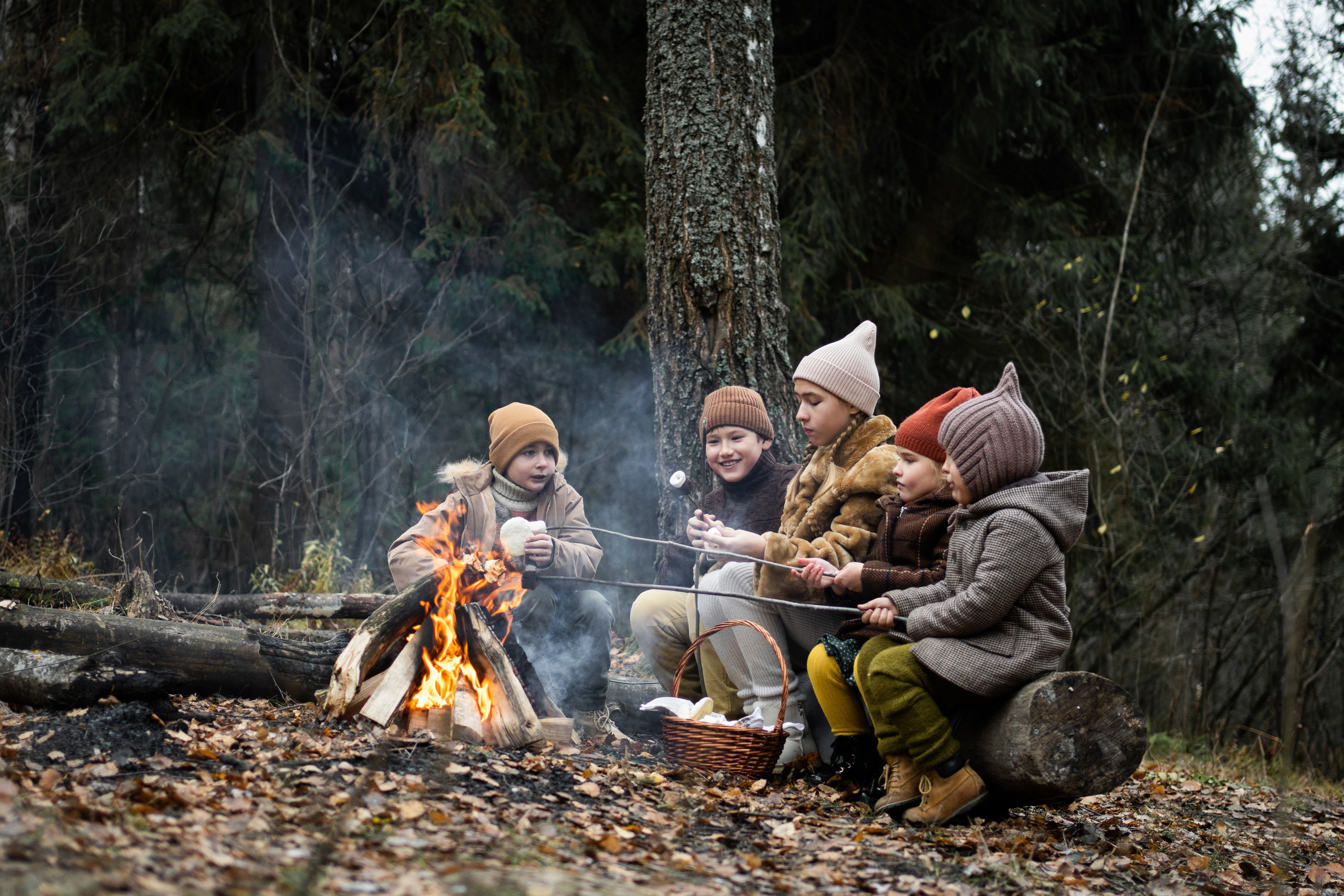 Ноябрь. Маршмеллоу. Дети. Семейный фотограф Ефремова Виктория