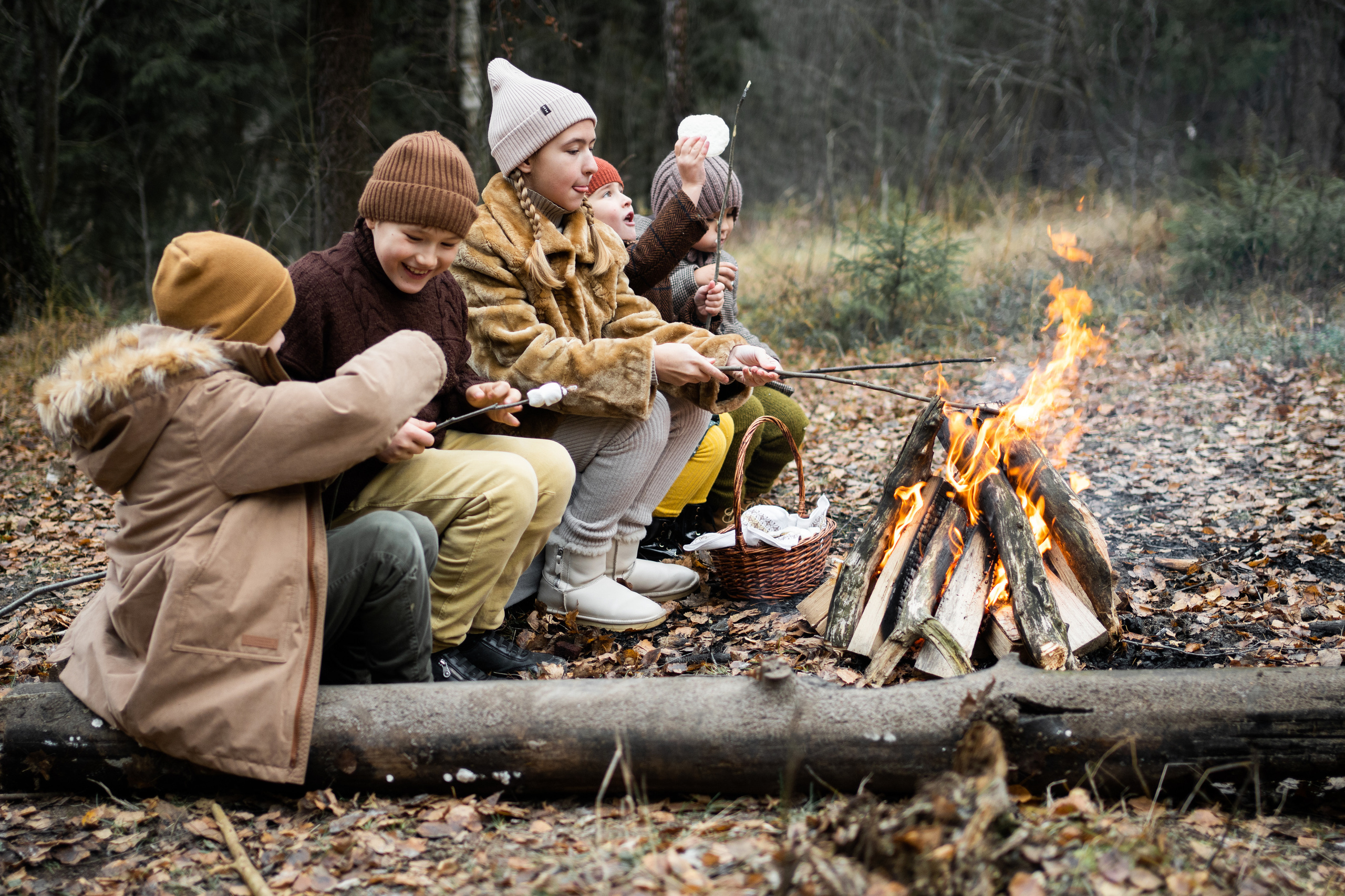 Ноябрь. Маршмеллоу. Дети. Семейный фотограф Ефремова Виктория